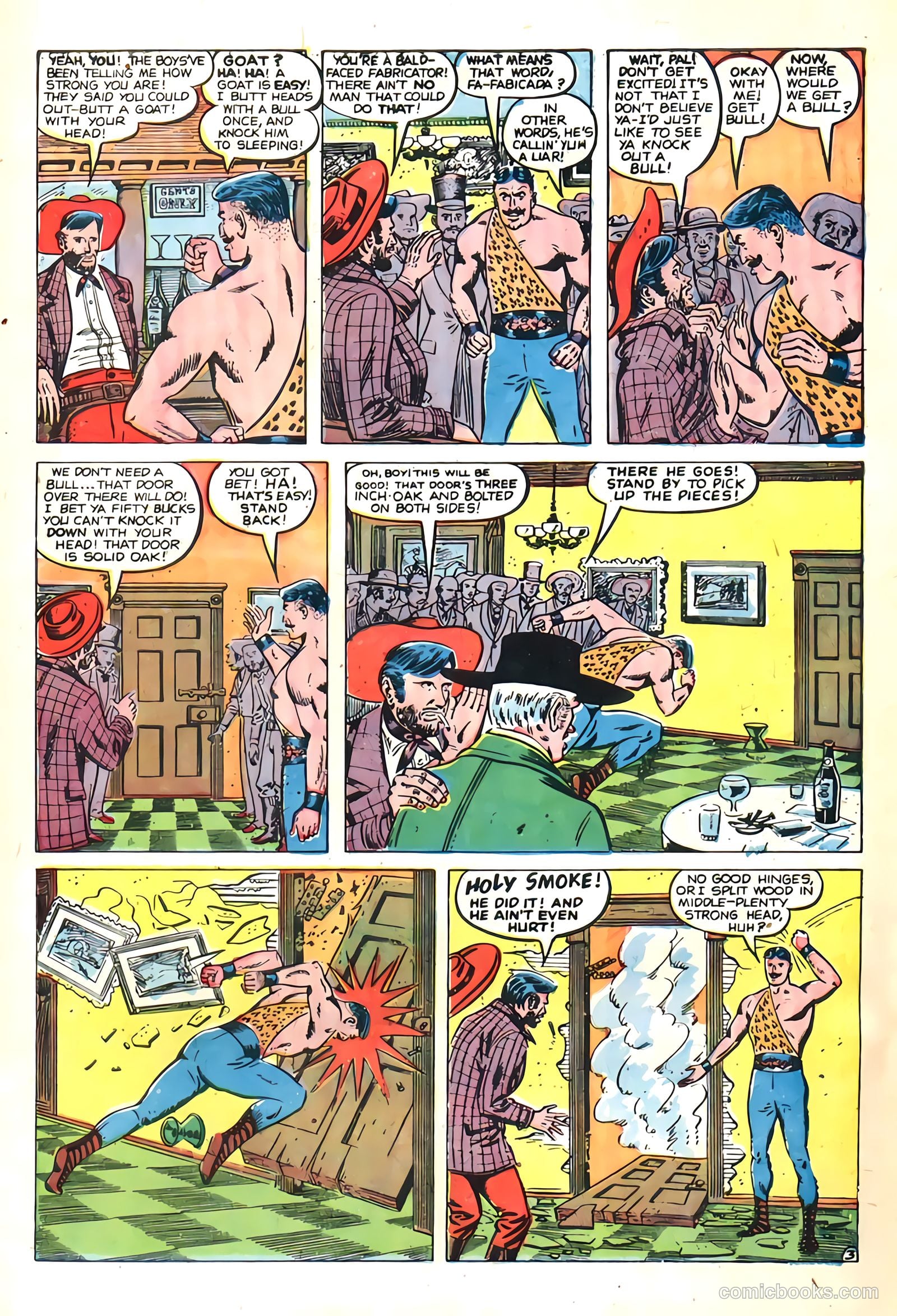 Black Diamond Western #10 (1949, Lev Gleason Publications, Inc.) — page 6 of 52