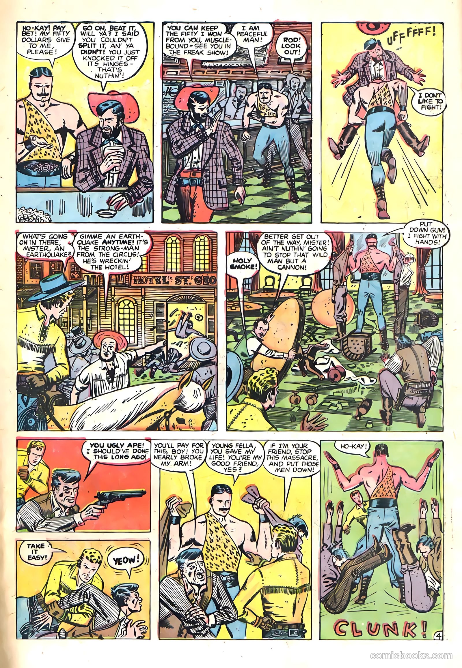Black Diamond Western #10 (1949, Lev Gleason Publications, Inc.) — page 7 of 52