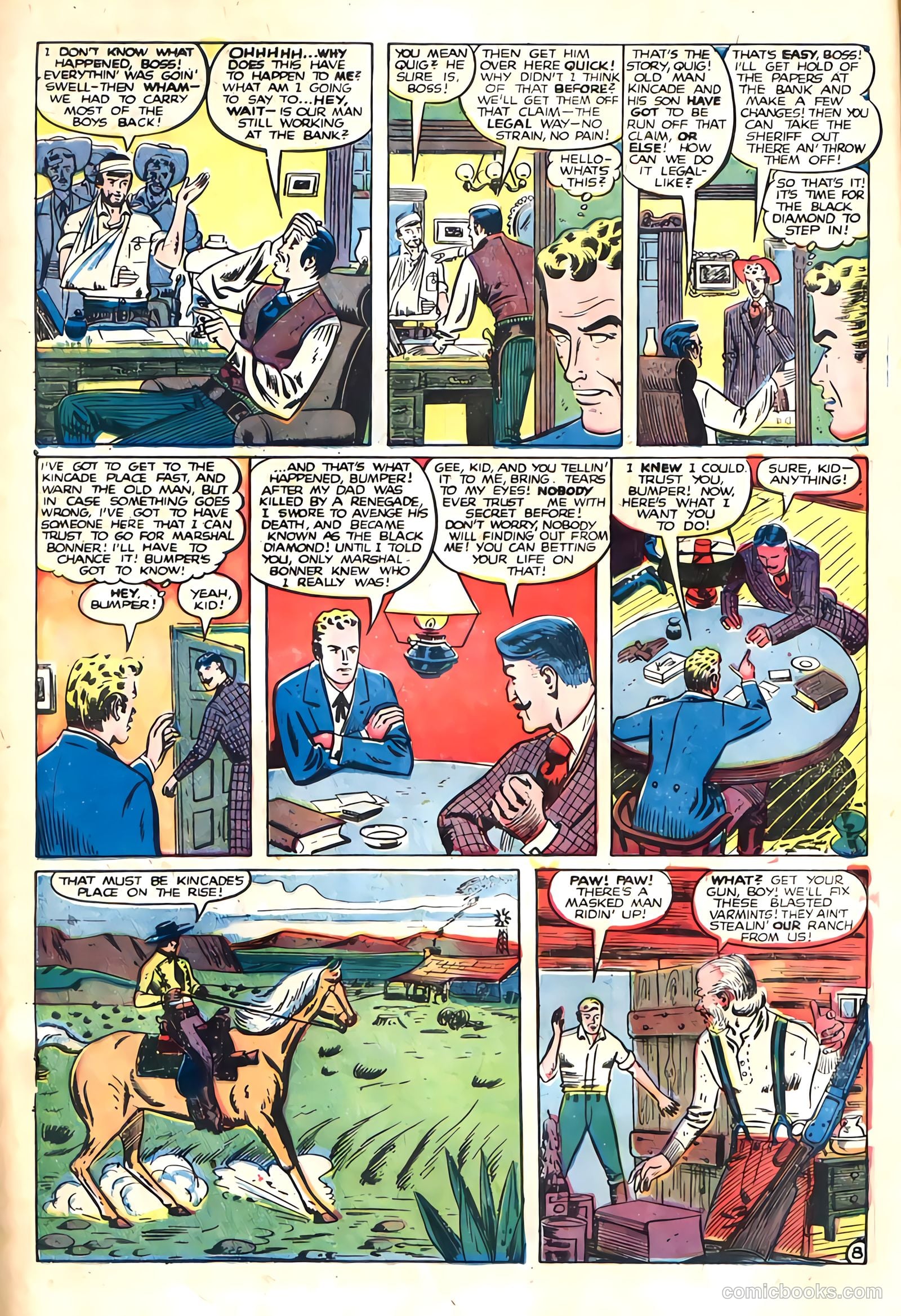 Black Diamond Western #10 (1949, Lev Gleason Publications, Inc.) — page 11 of 52
