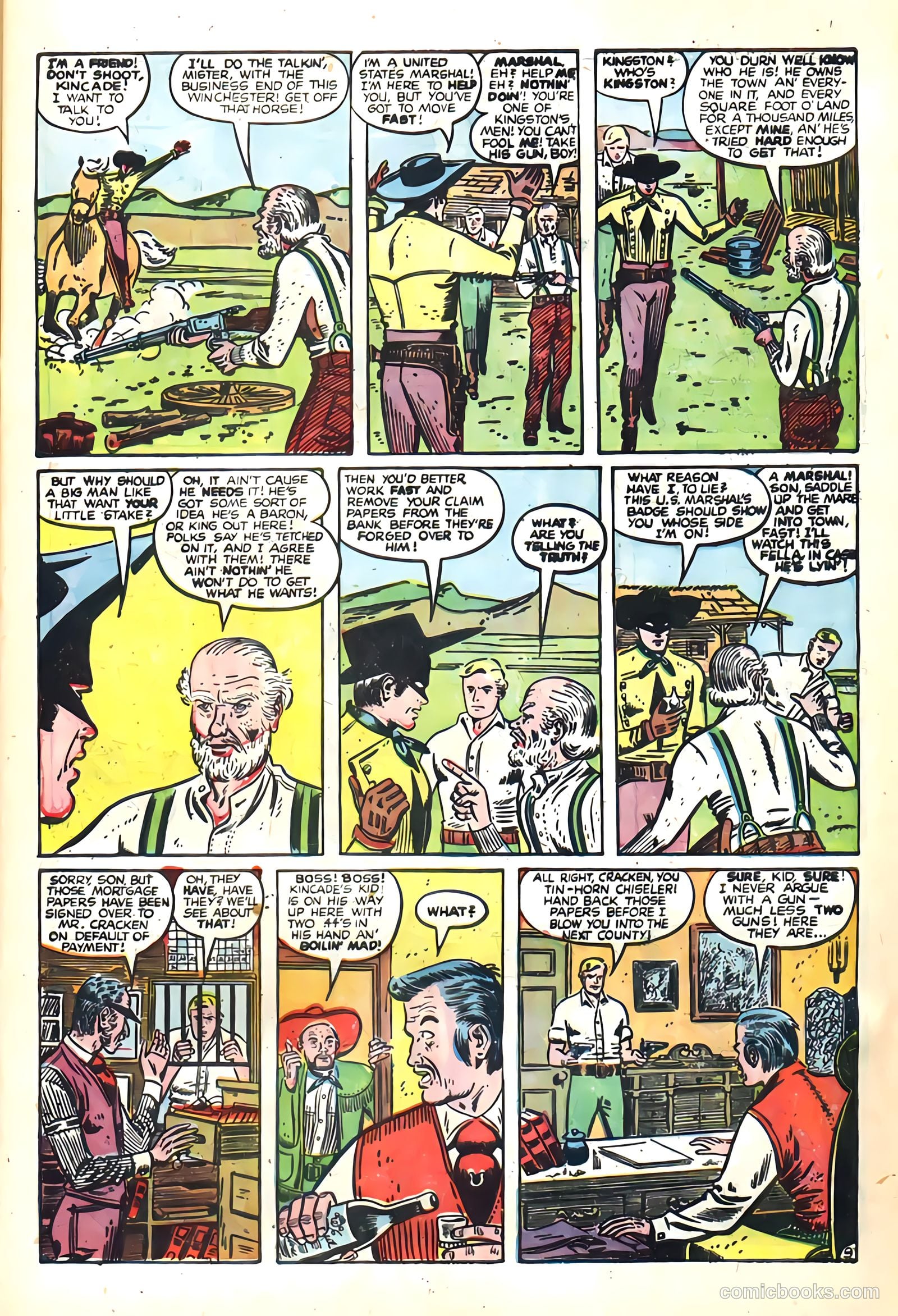 Black Diamond Western #10 (1949, Lev Gleason Publications, Inc.) — page 12 of 52