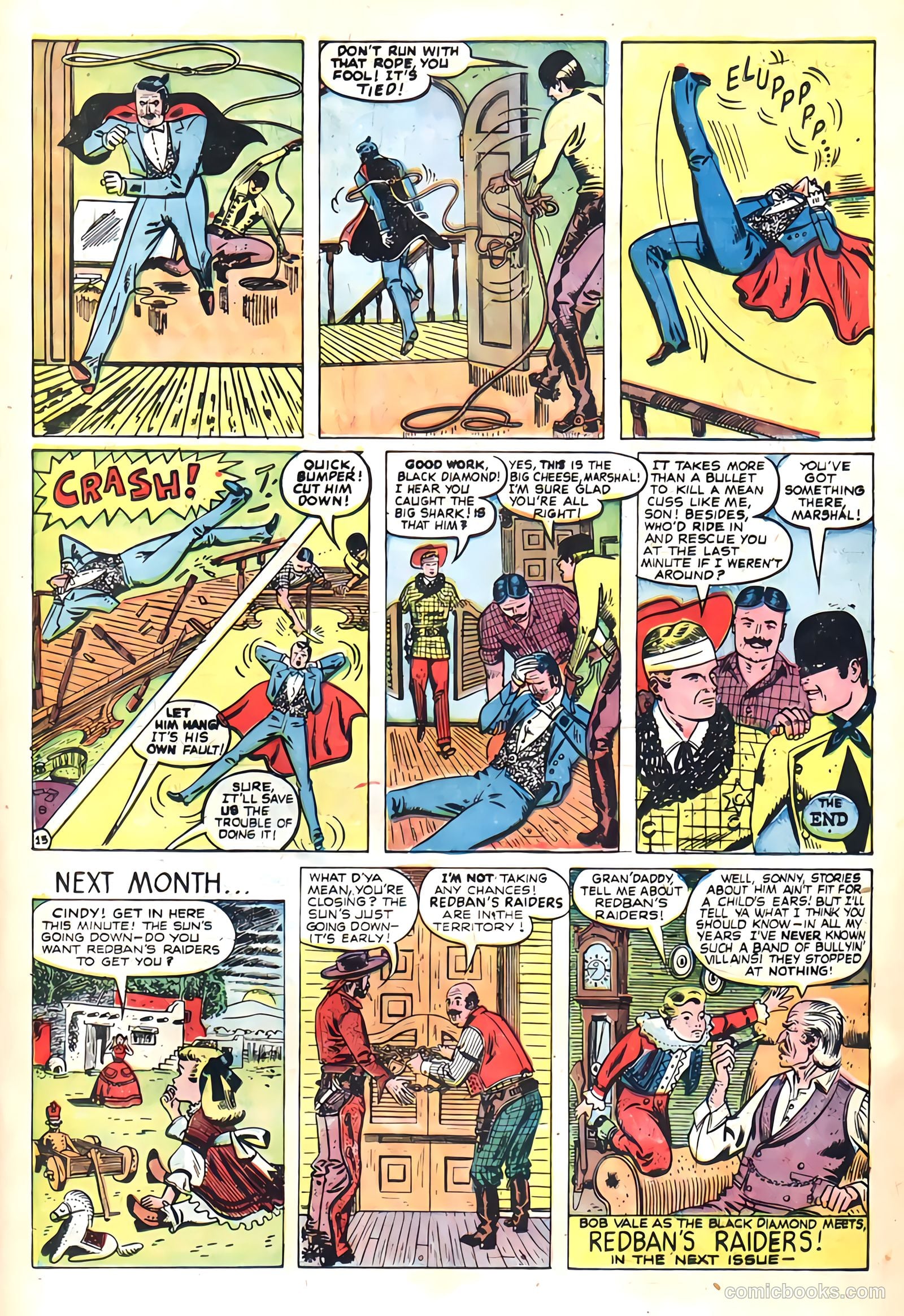 Black Diamond Western #10 (1949, Lev Gleason Publications, Inc.) — page 16 of 52