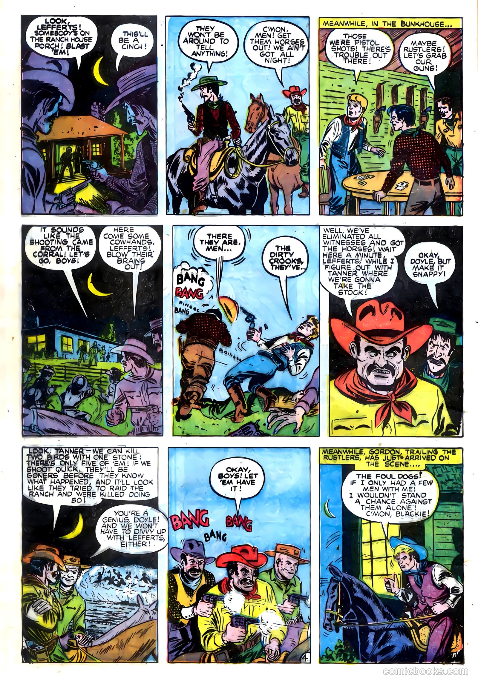 Black Diamond Western #10 (1949, Lev Gleason Publications, Inc.) — page 21 of 52