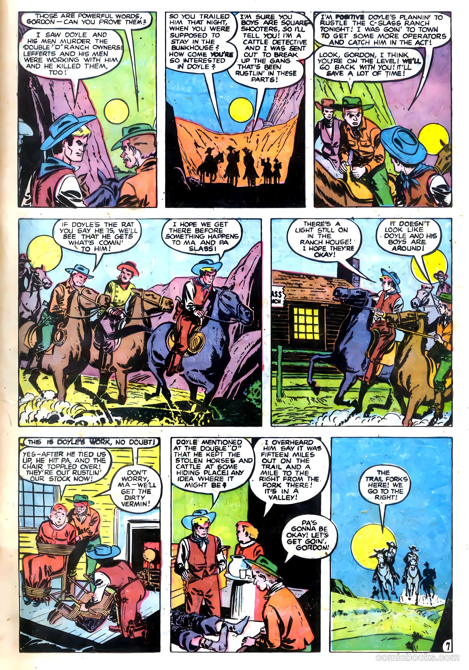 Black Diamond Western #10 (1949, Lev Gleason Publications, Inc.) — page 24 of 52