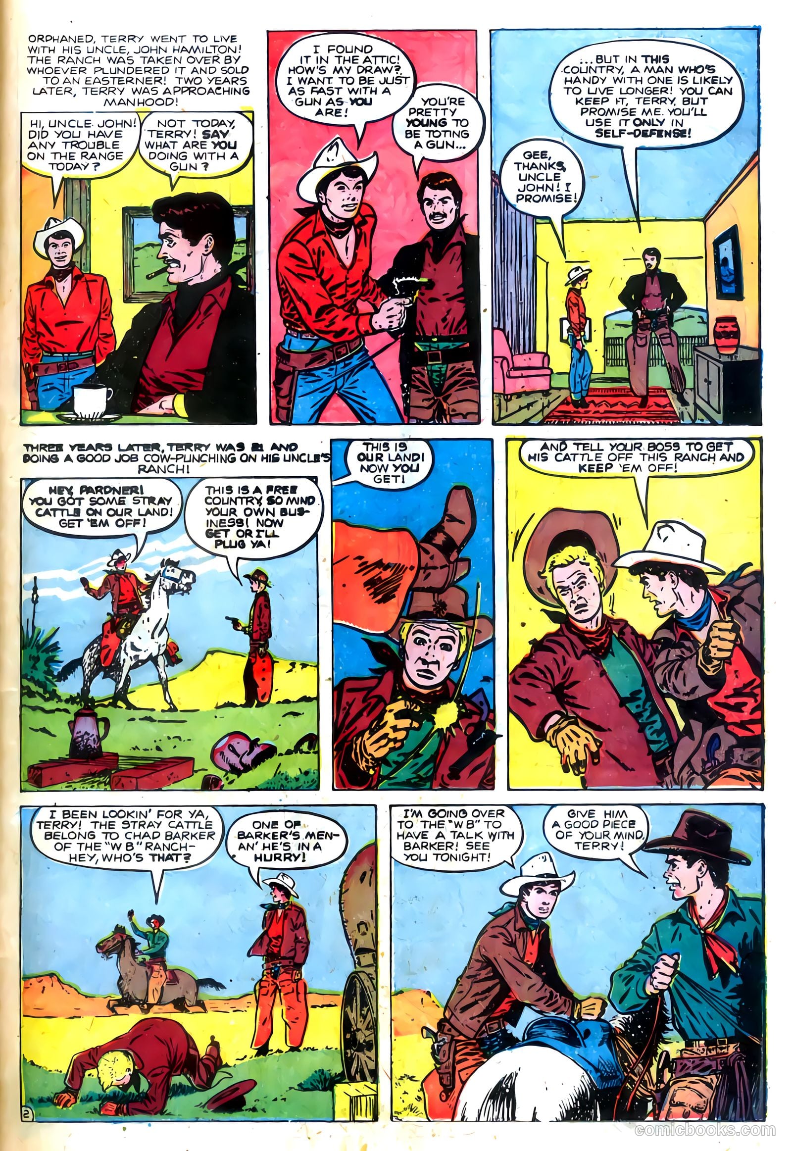 Black Diamond Western #10 (1949, Lev Gleason Publications, Inc.) — page 31 of 52