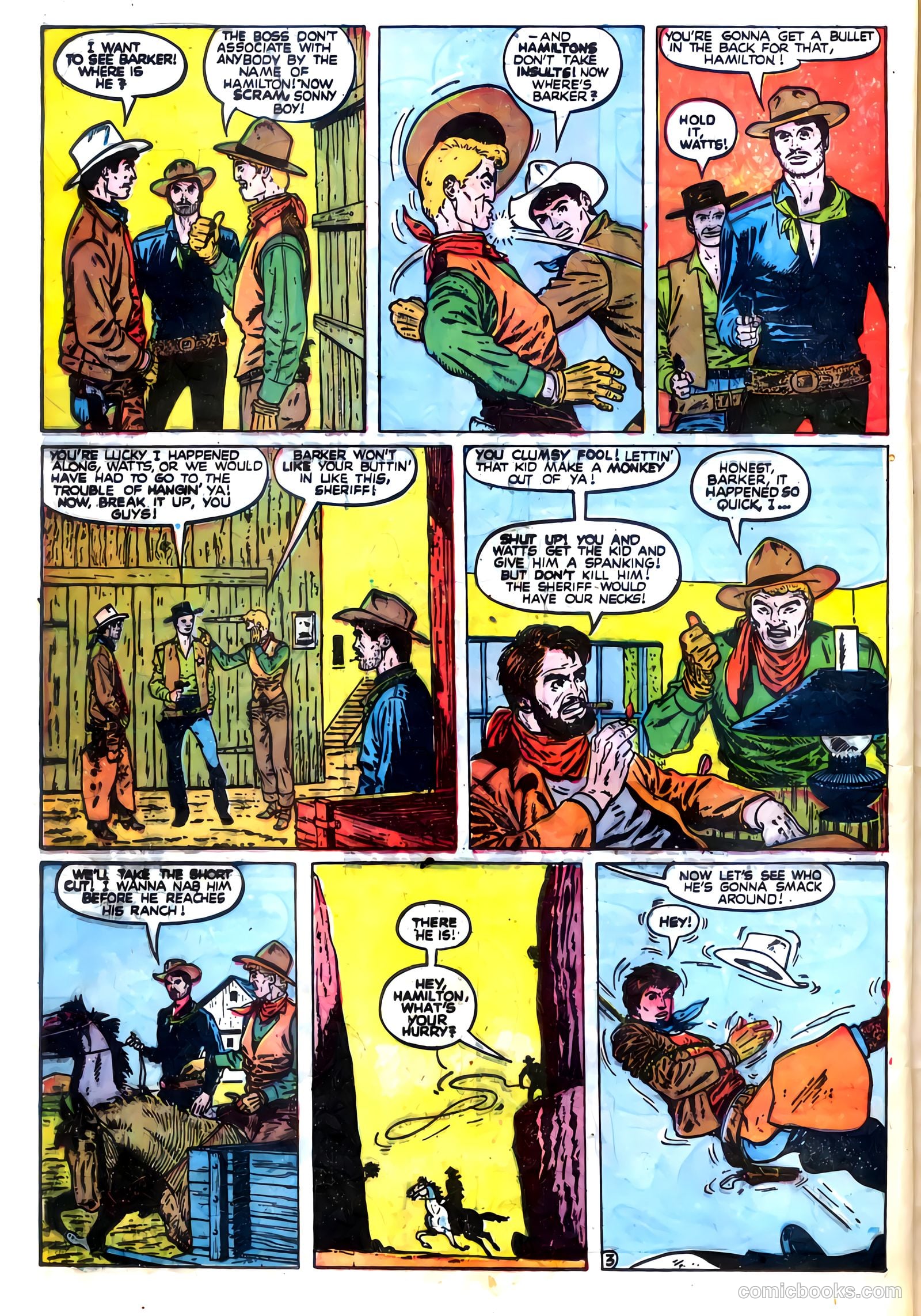 Black Diamond Western #10 (1949, Lev Gleason Publications, Inc.) — page 32 of 52