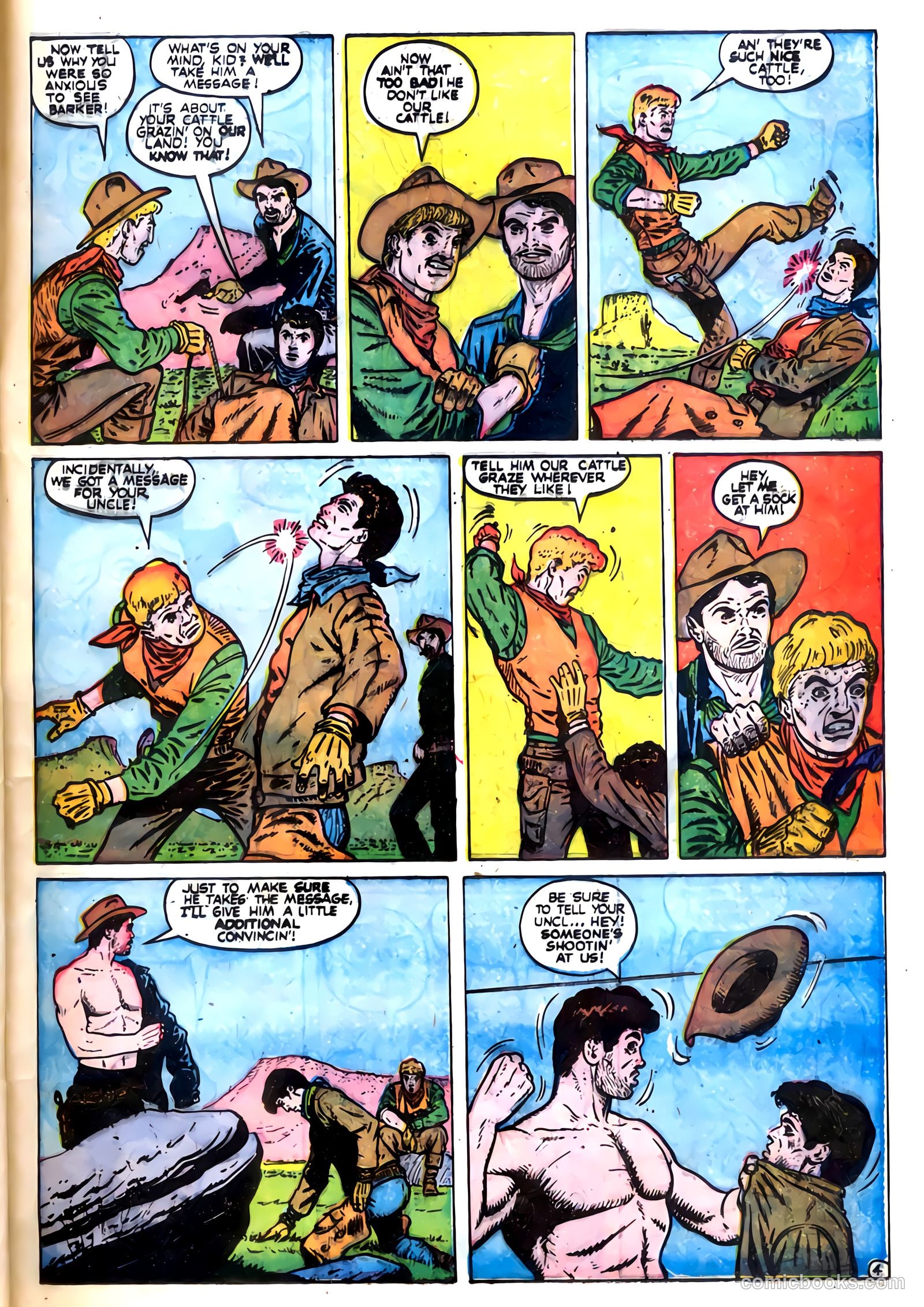 Black Diamond Western #10 (1949, Lev Gleason Publications, Inc.) — page 33 of 52