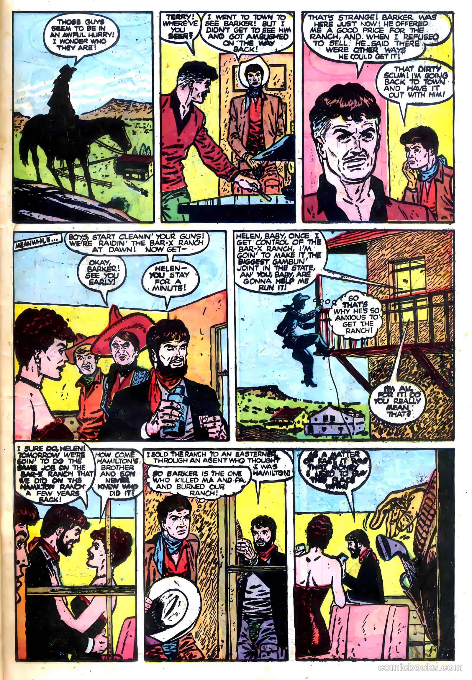 Black Diamond Western #10 (1949, Lev Gleason Publications, Inc.) — page 35 of 52
