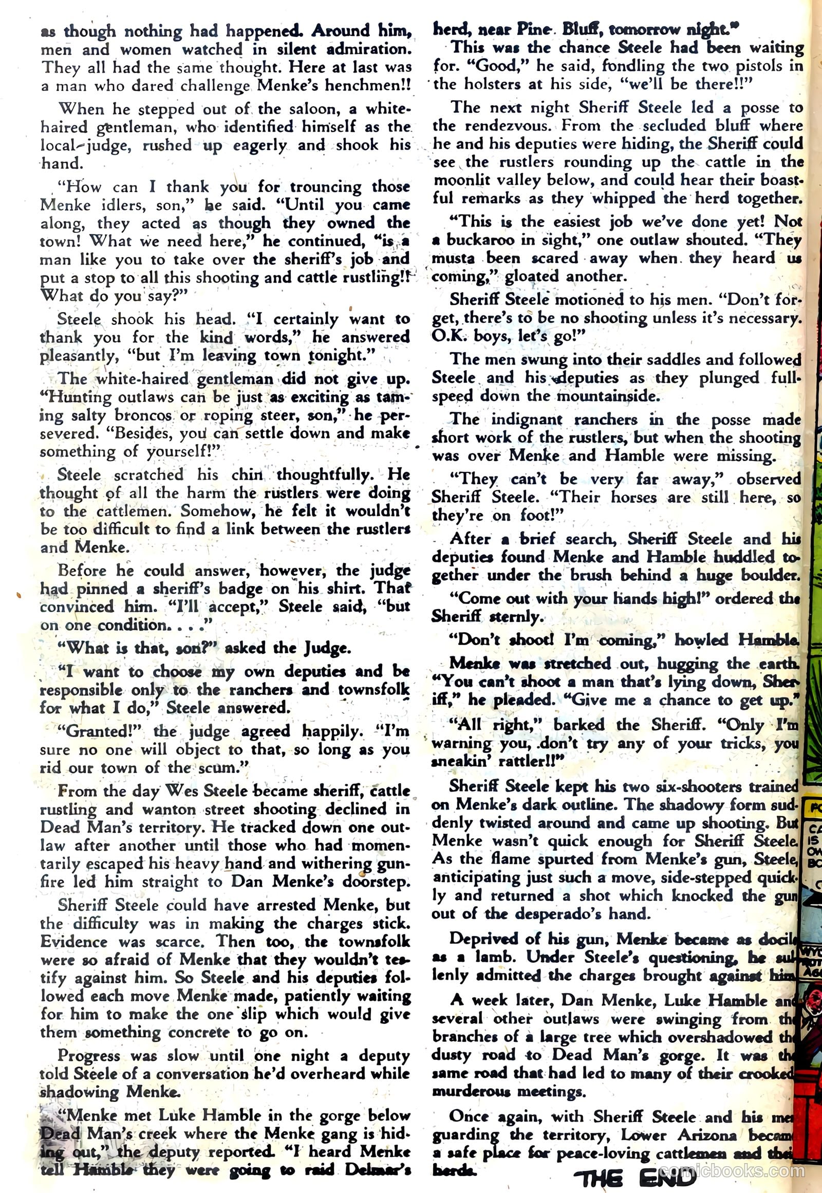 Black Diamond Western #10 (1949, Lev Gleason Publications, Inc.) — page 40 of 52