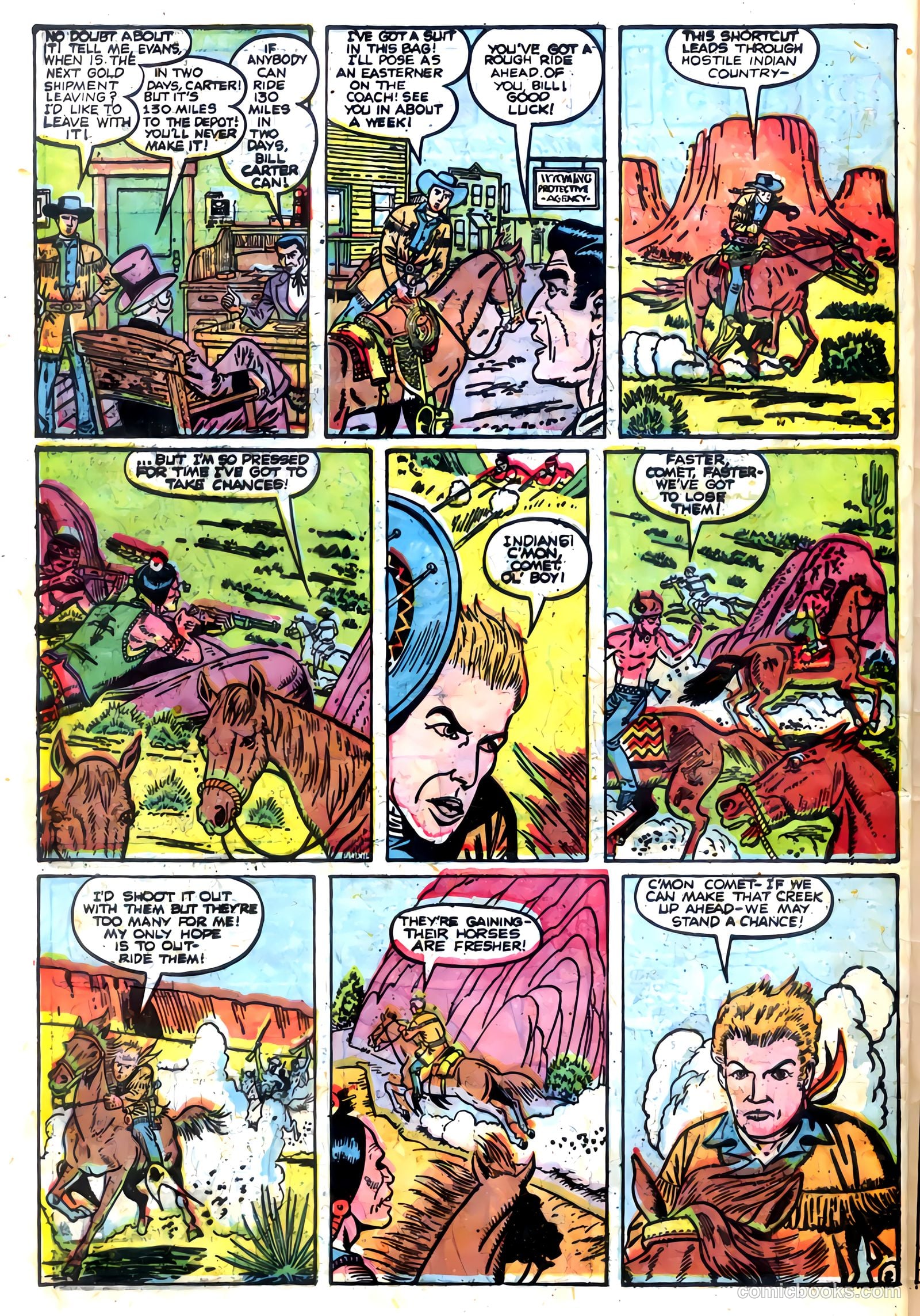 Black Diamond Western #10 (1949, Lev Gleason Publications, Inc.) — page 42 of 52