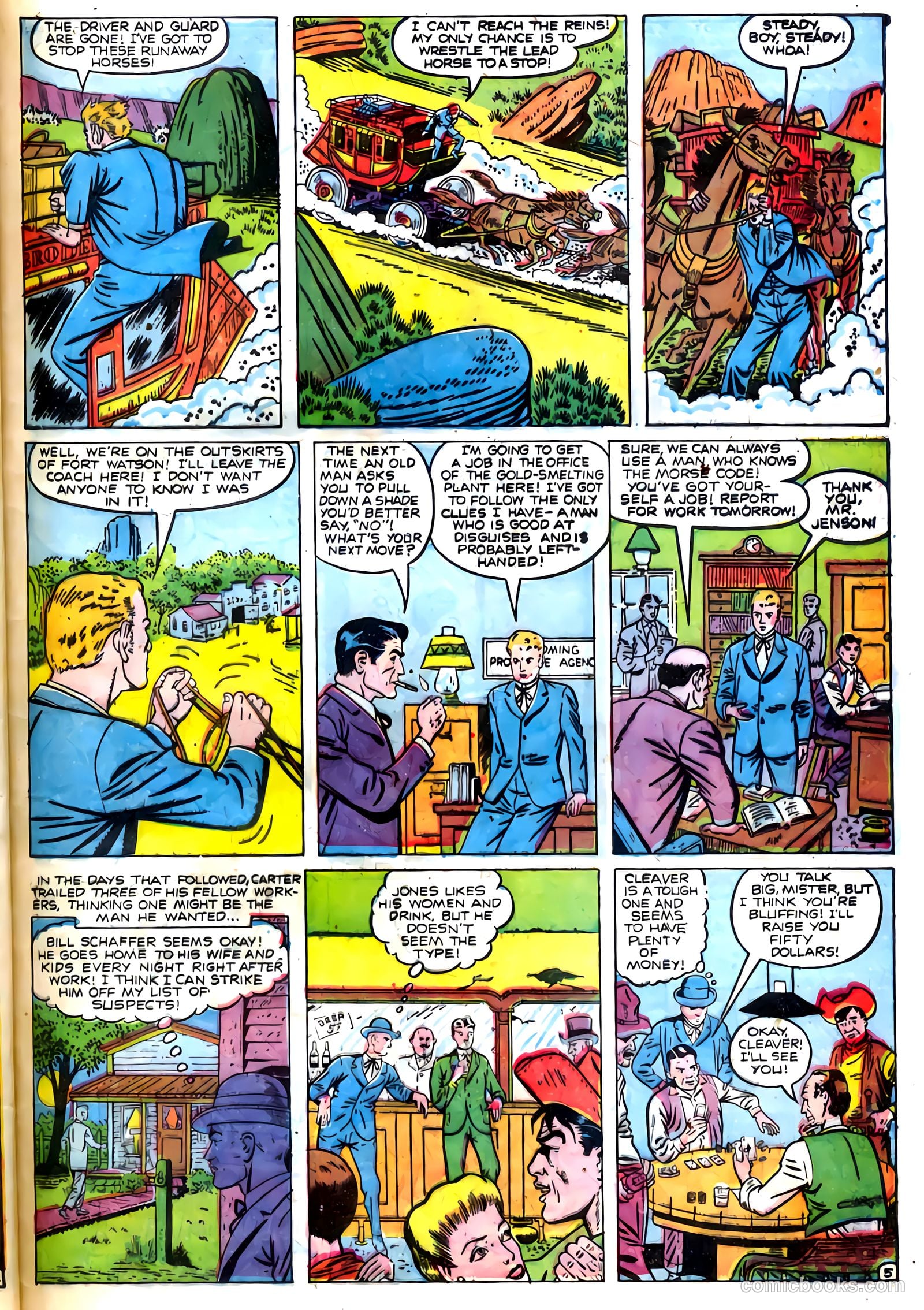 Black Diamond Western #10 (1949, Lev Gleason Publications, Inc.) — page 45 of 52