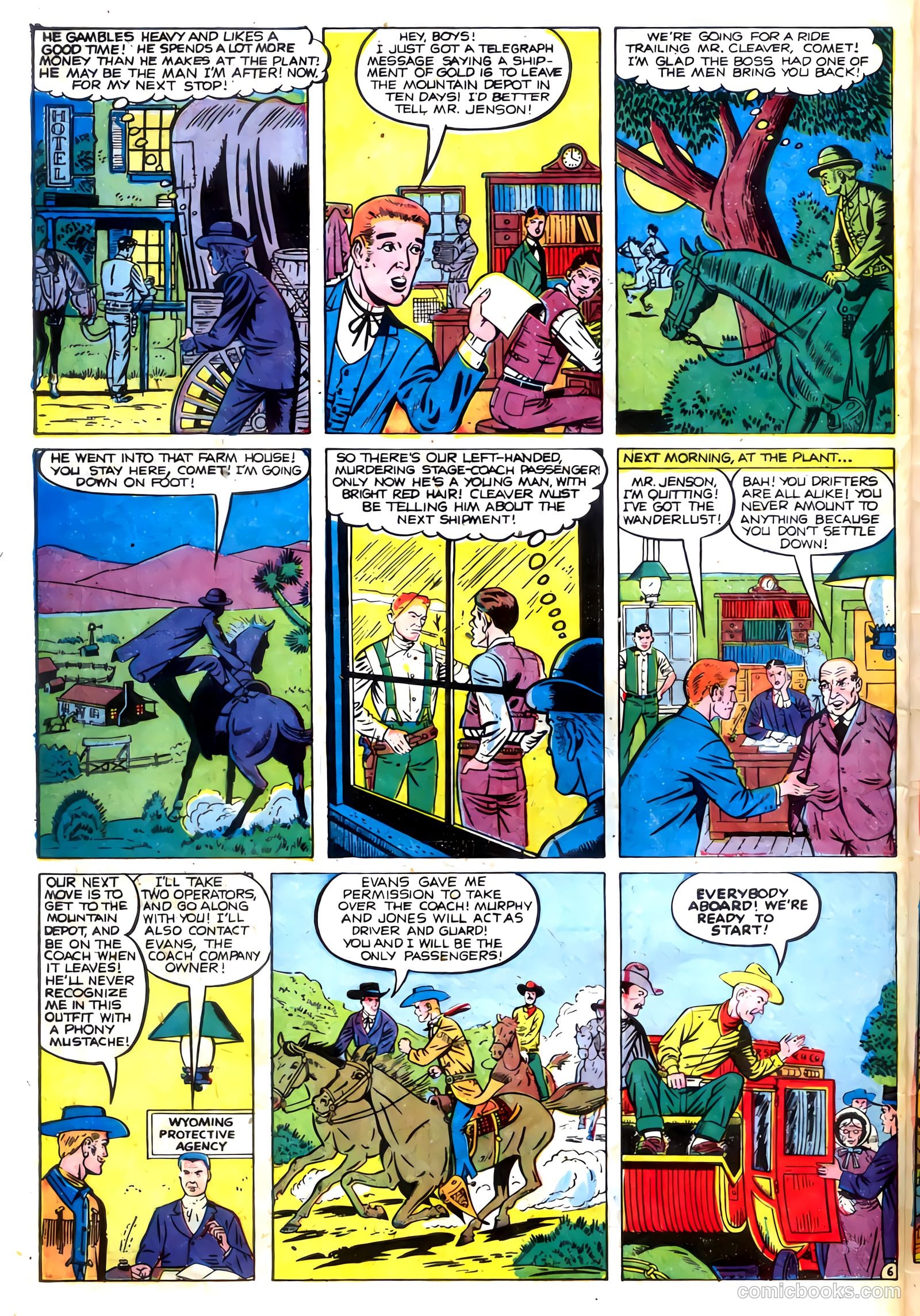 Black Diamond Western #10 (1949, Lev Gleason Publications, Inc.) — page 46 of 52