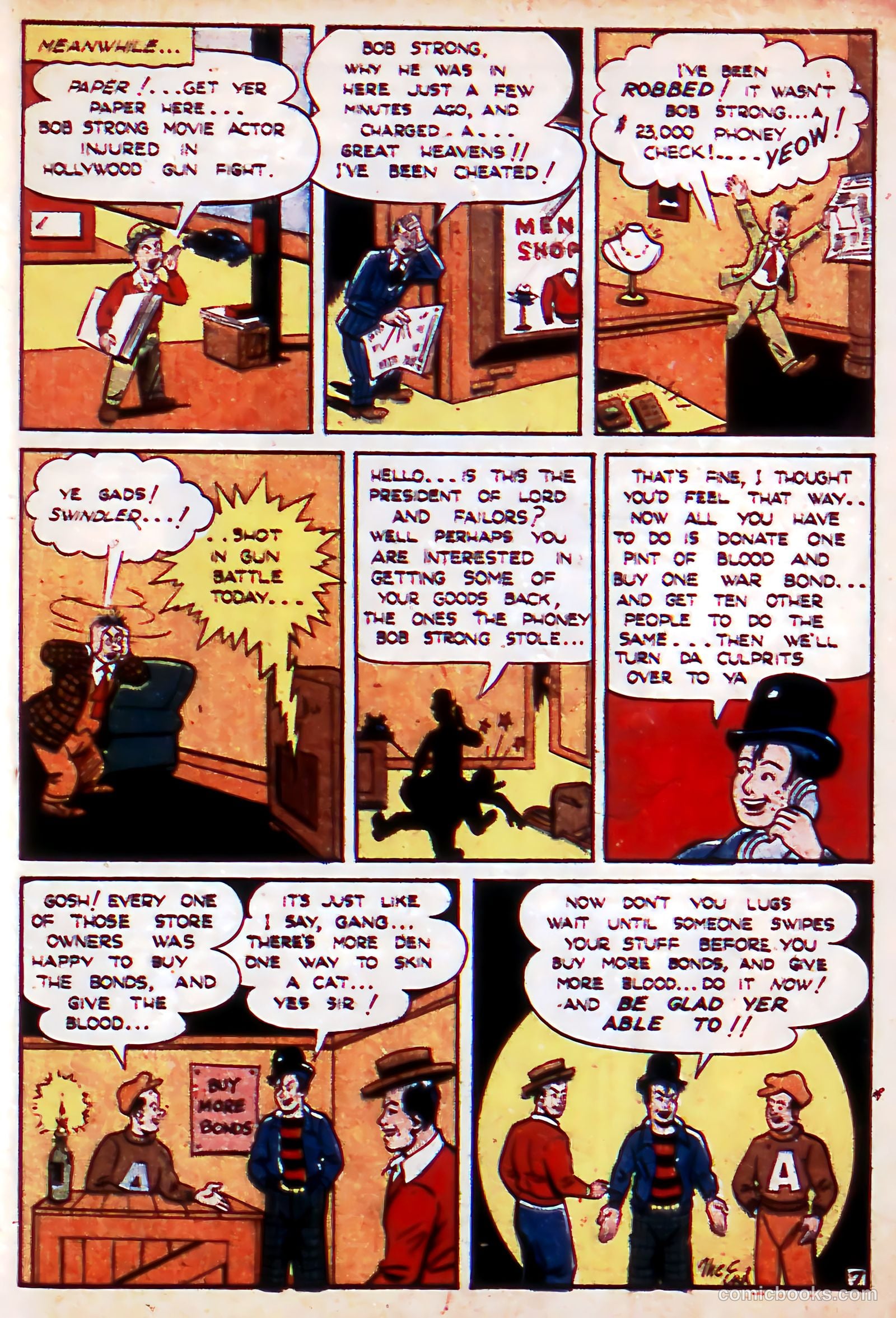Boy Comics #22 (1950, L. Miller & Son) — page 39 of 52