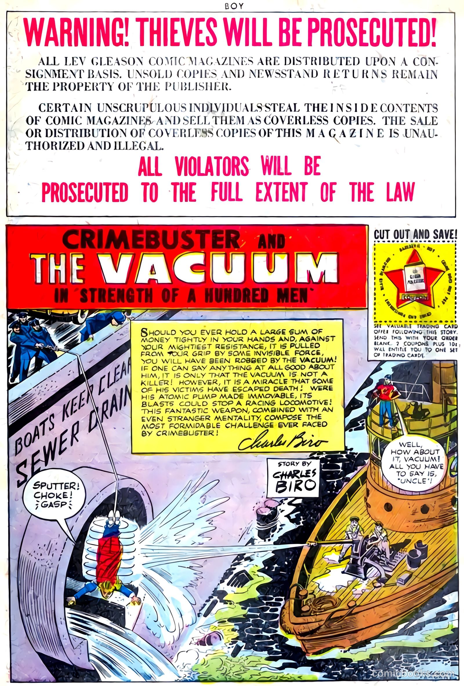 Boy Comics #81 (1950, L. Miller & Son) — page 3 of 36