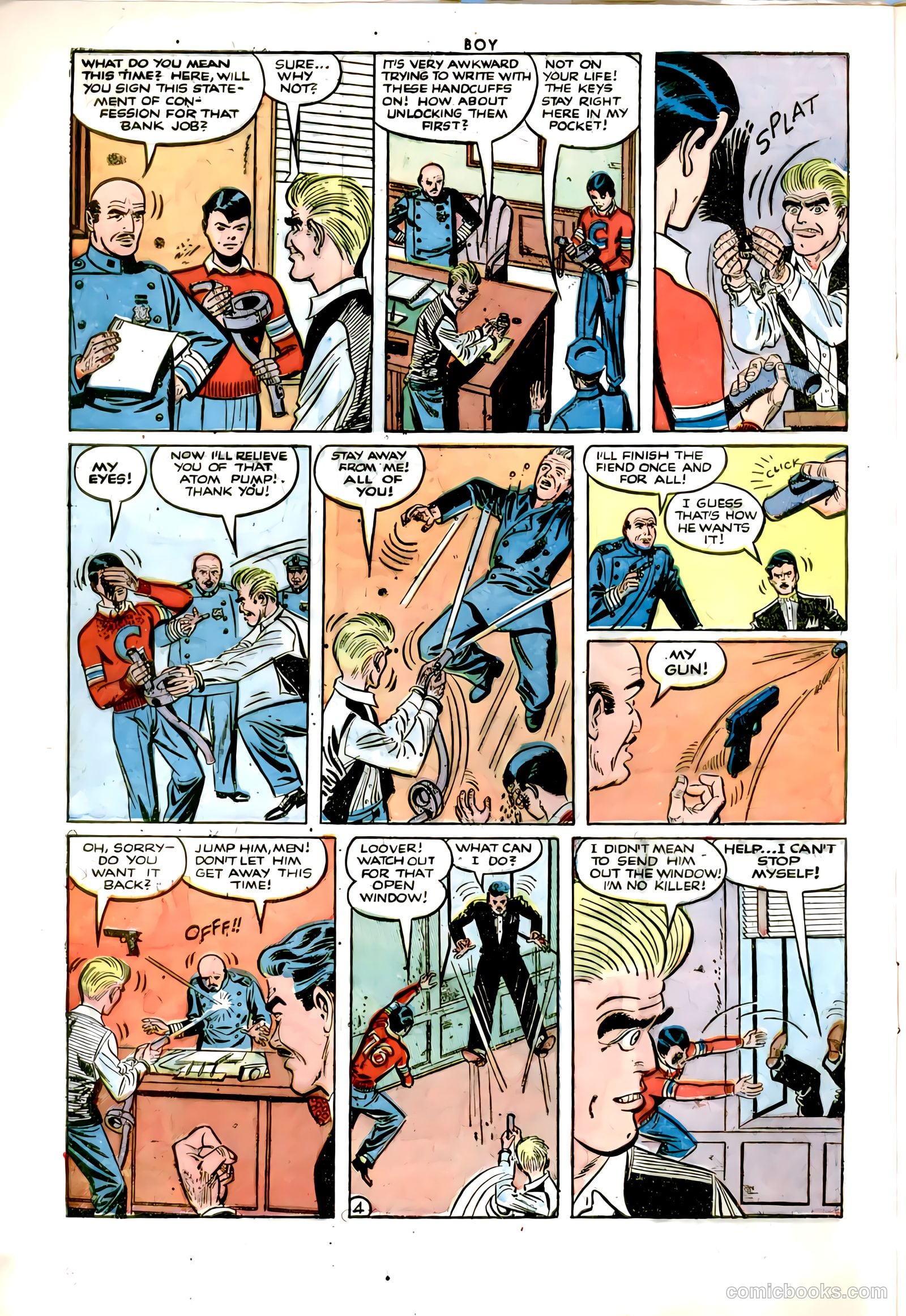 Boy Comics #81 (1950, L. Miller & Son) — page 6 of 36