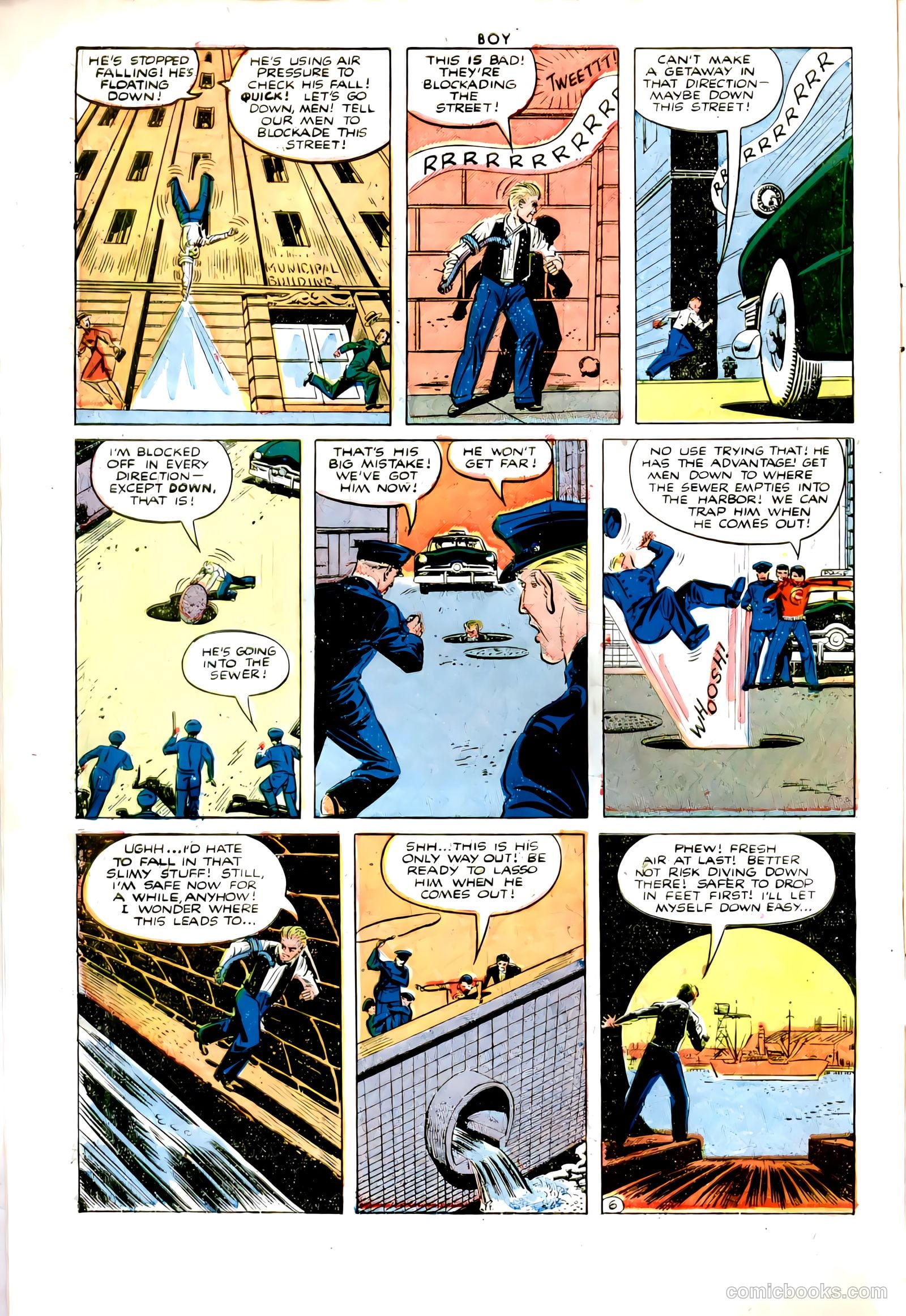 Boy Comics #81 (1950, L. Miller & Son) — page 8 of 36