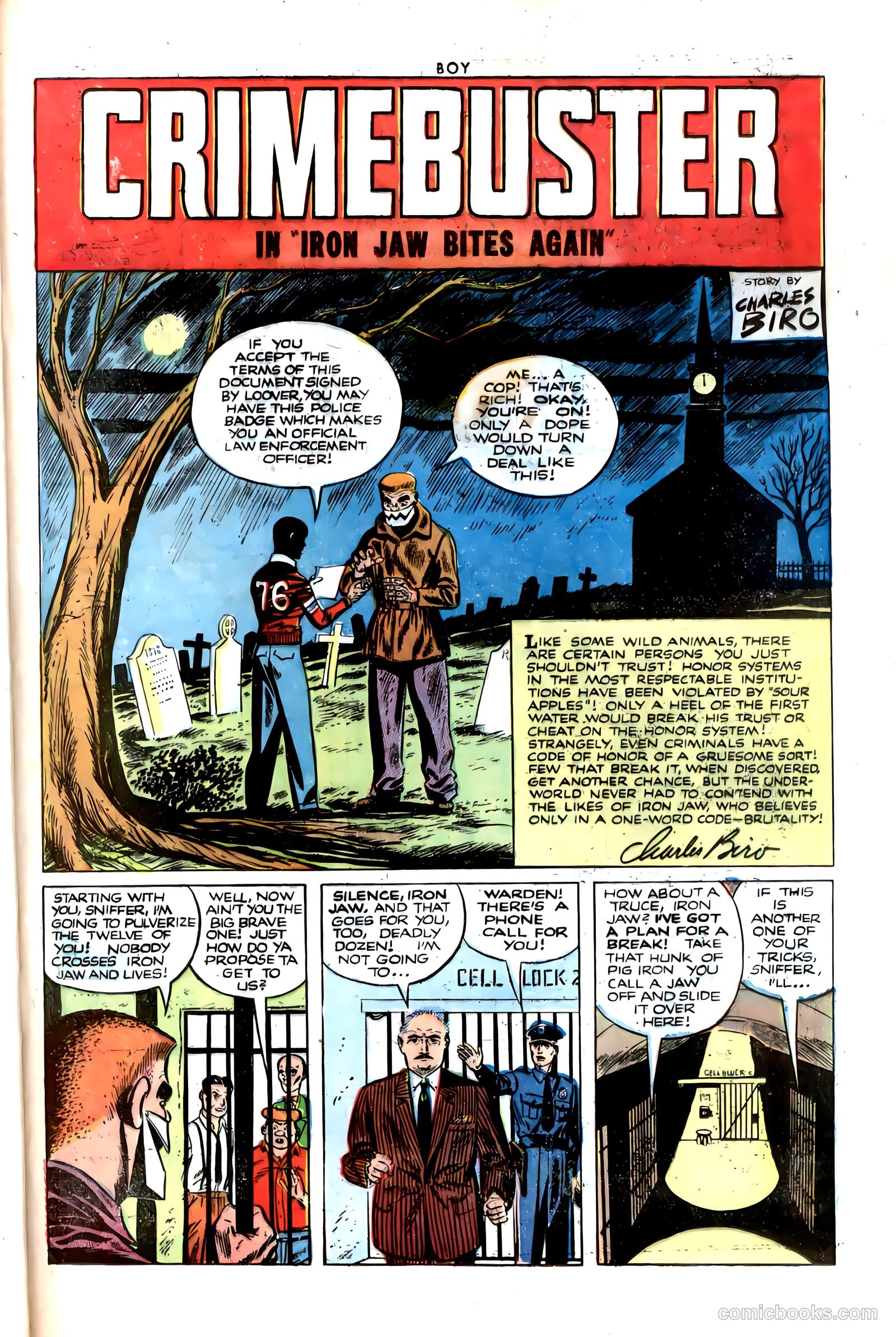 Boy Comics #81 (1950, L. Miller & Son) — page 25 of 36
