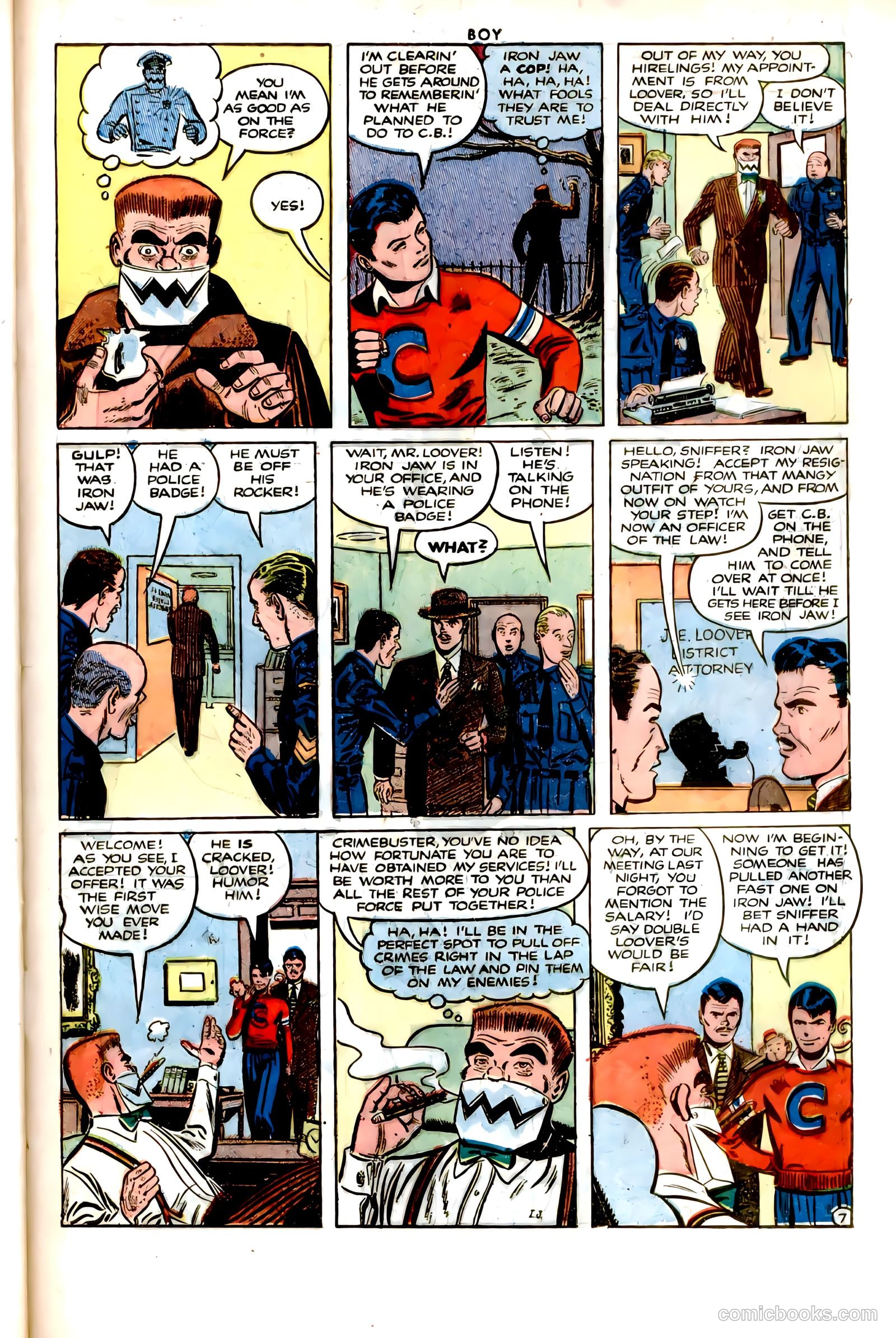 Boy Comics #81 (1950, L. Miller & Son) — page 31 of 36