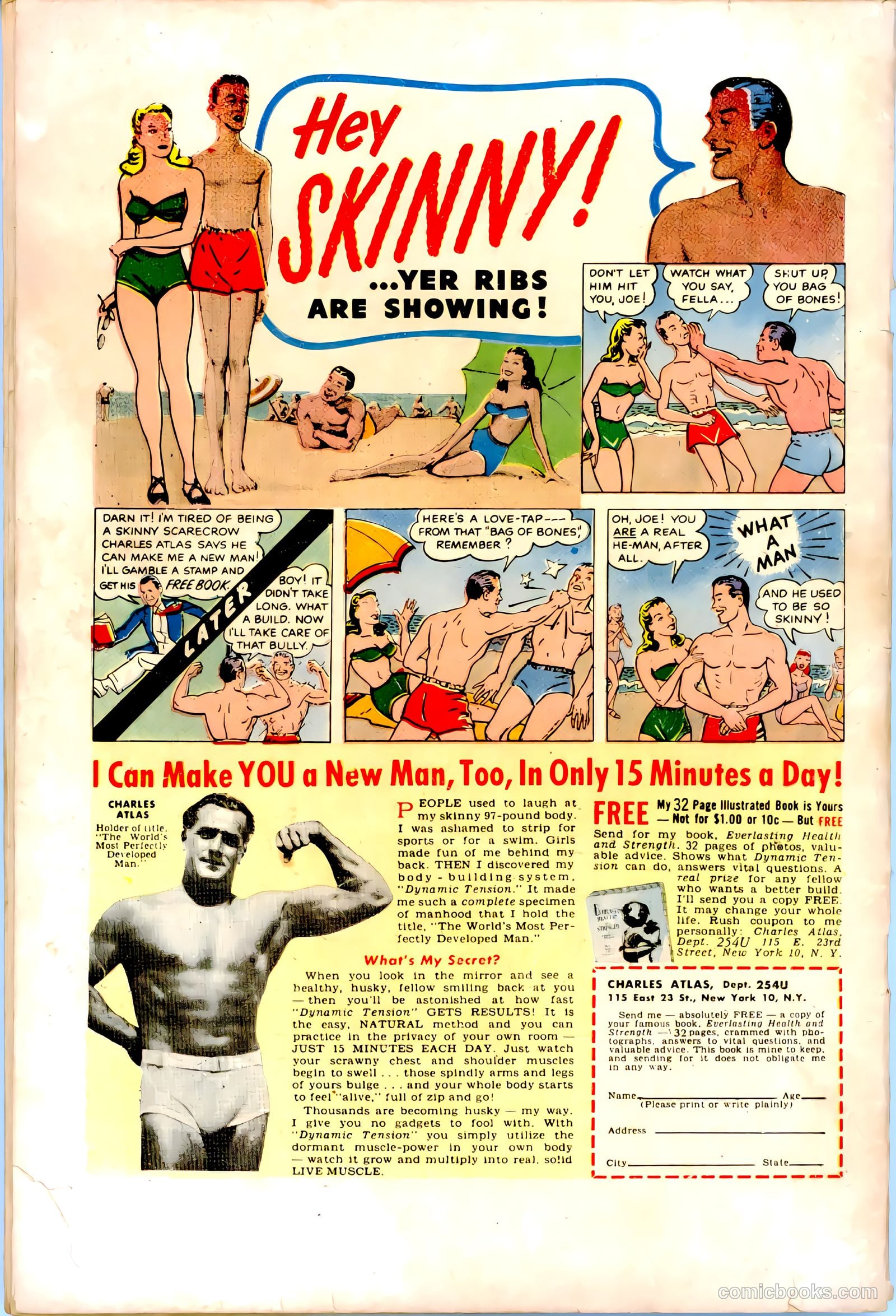 Boy Comics #81 (1950, L. Miller & Son) — page 36 of 36