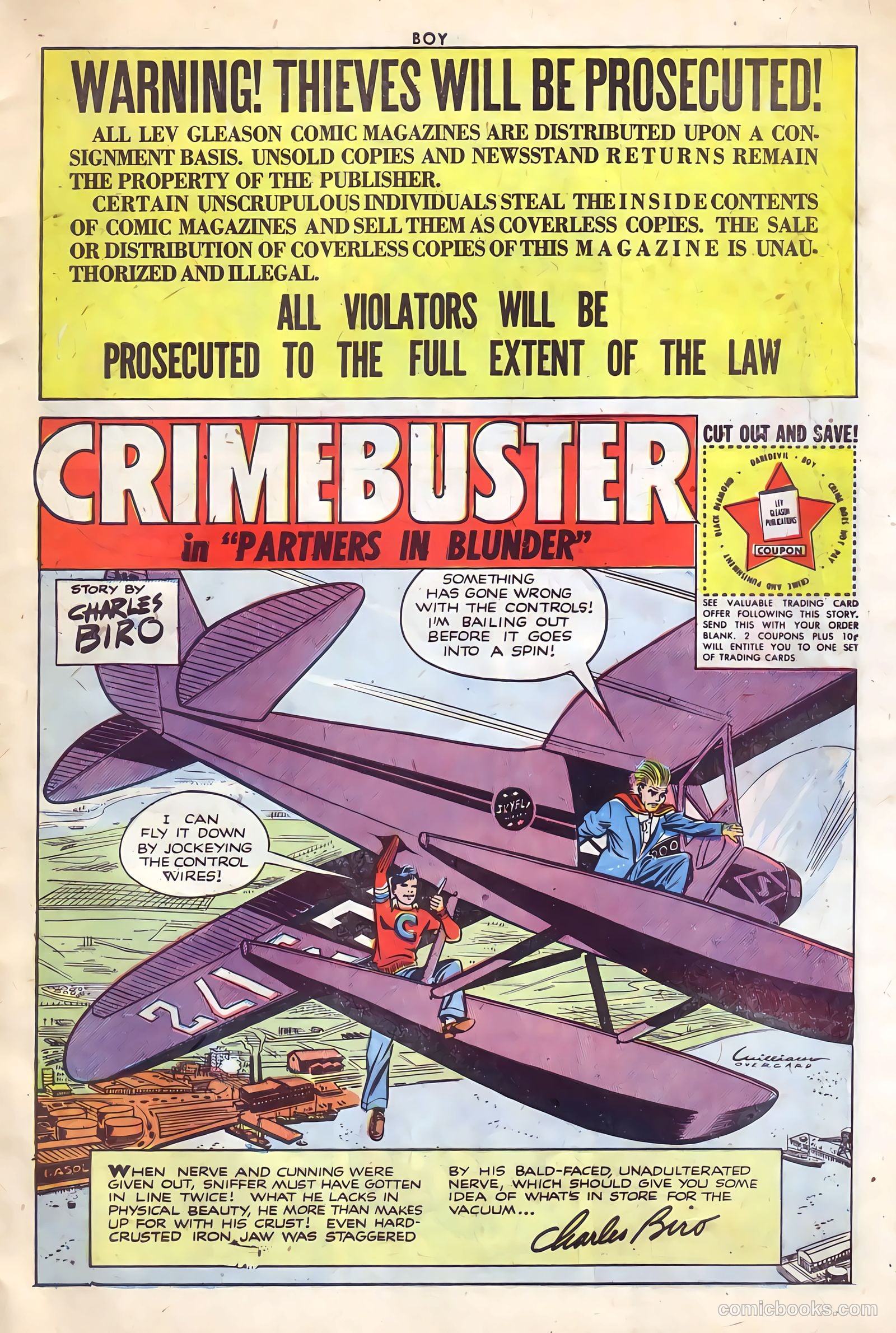 Boy Comics #82 (1950, L. Miller & Son) — page 3 of 36