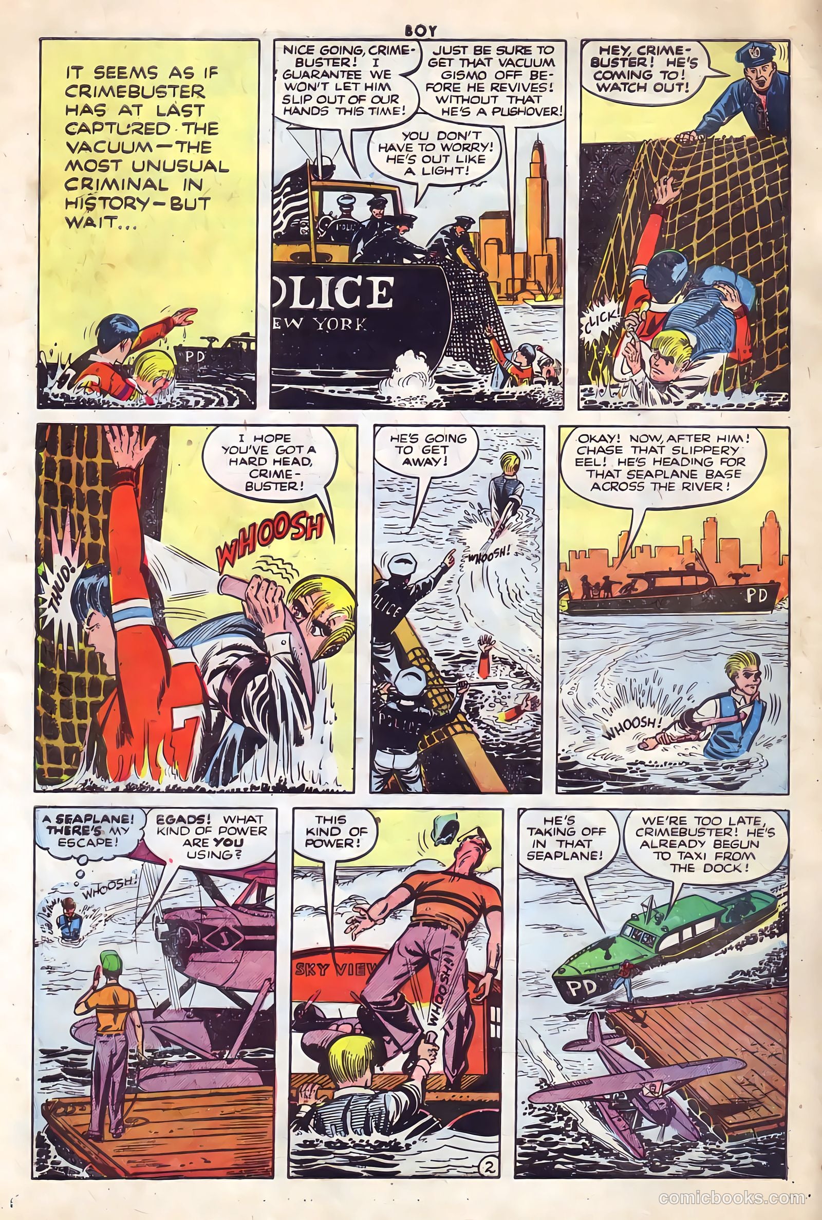 Boy Comics #82 (1950, L. Miller & Son) — page 4 of 36