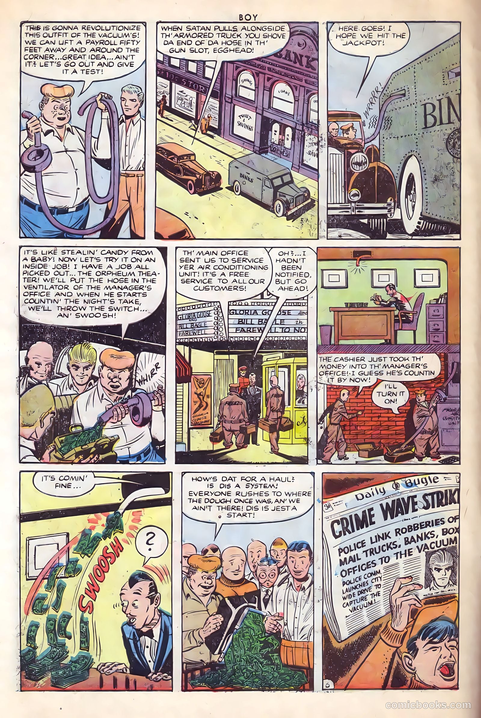 Boy Comics #82 (1950, L. Miller & Son) — page 8 of 36