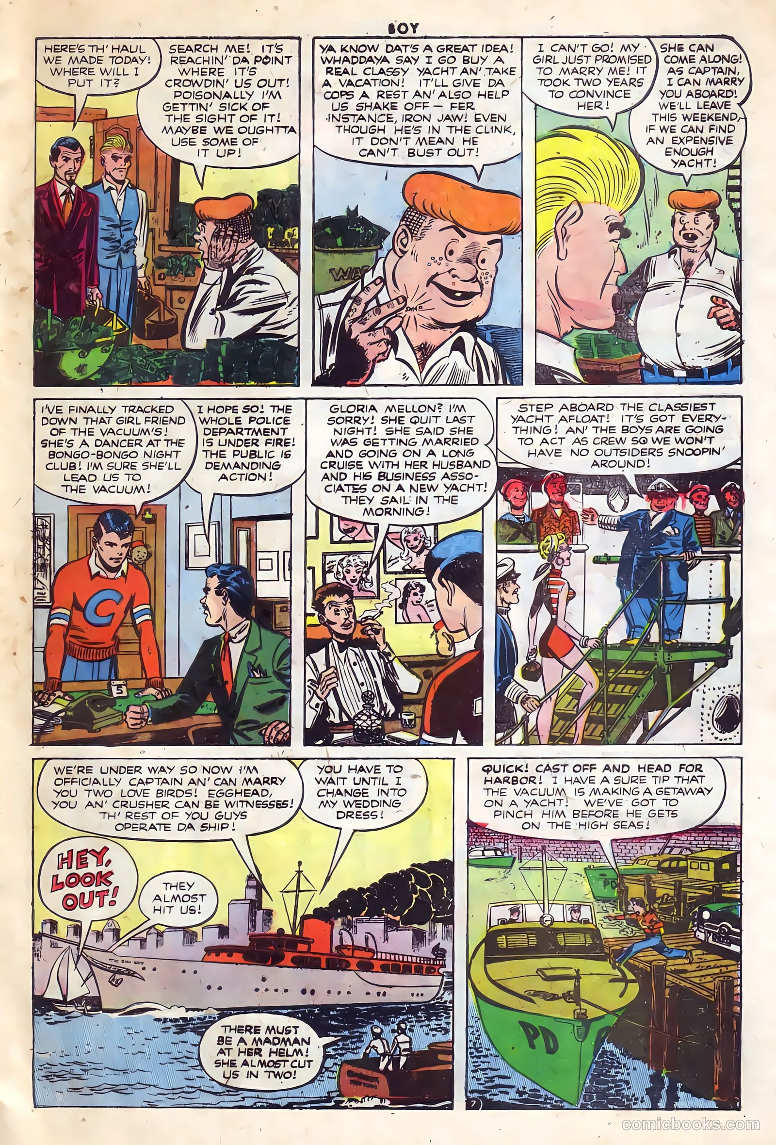 Boy Comics #82 (1950, L. Miller & Son) — page 9 of 36