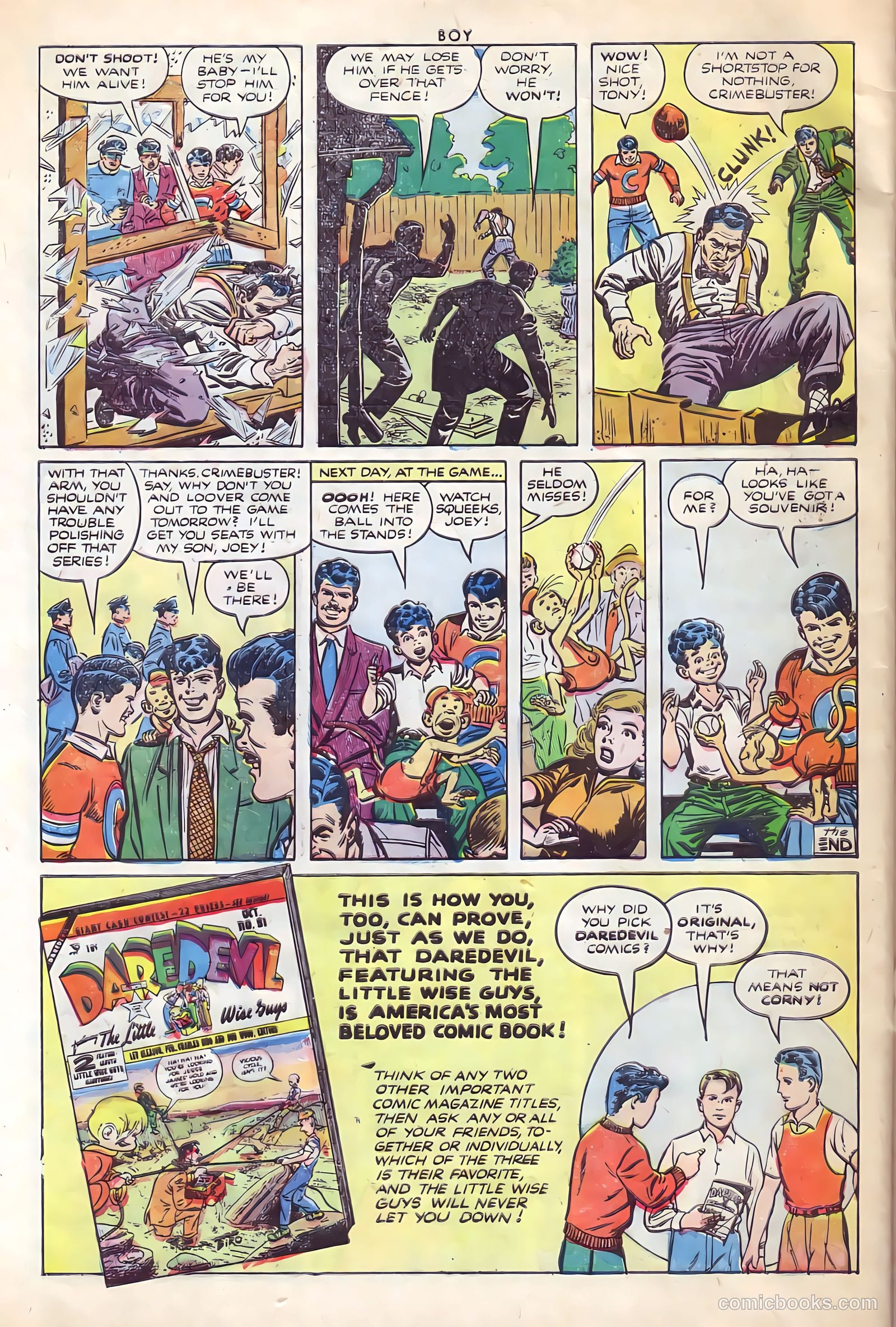 Boy Comics #82 (1950, L. Miller & Son) — page 32 of 36