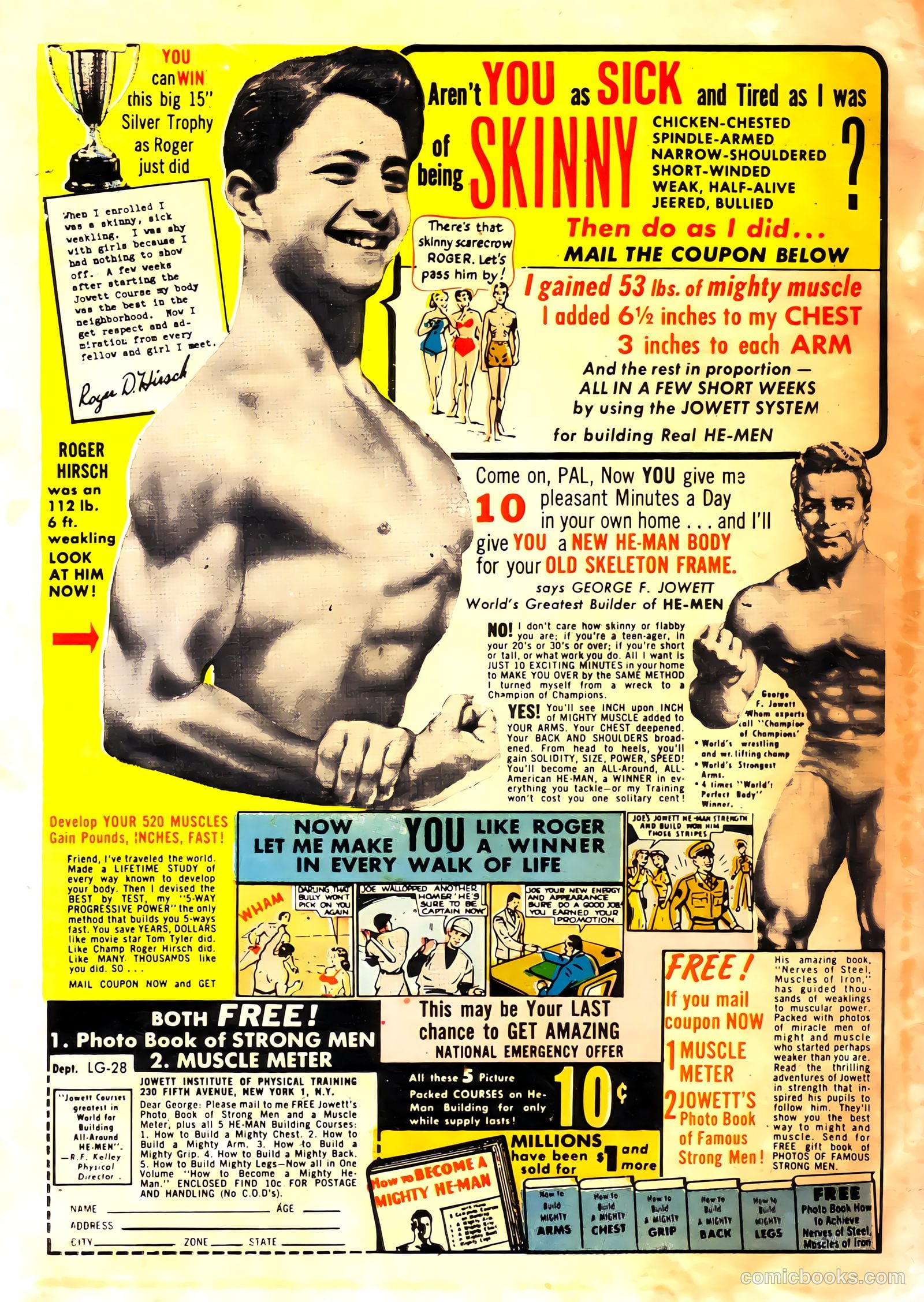 Boy Comics #82 (1950, L. Miller & Son) — page 36 of 36
