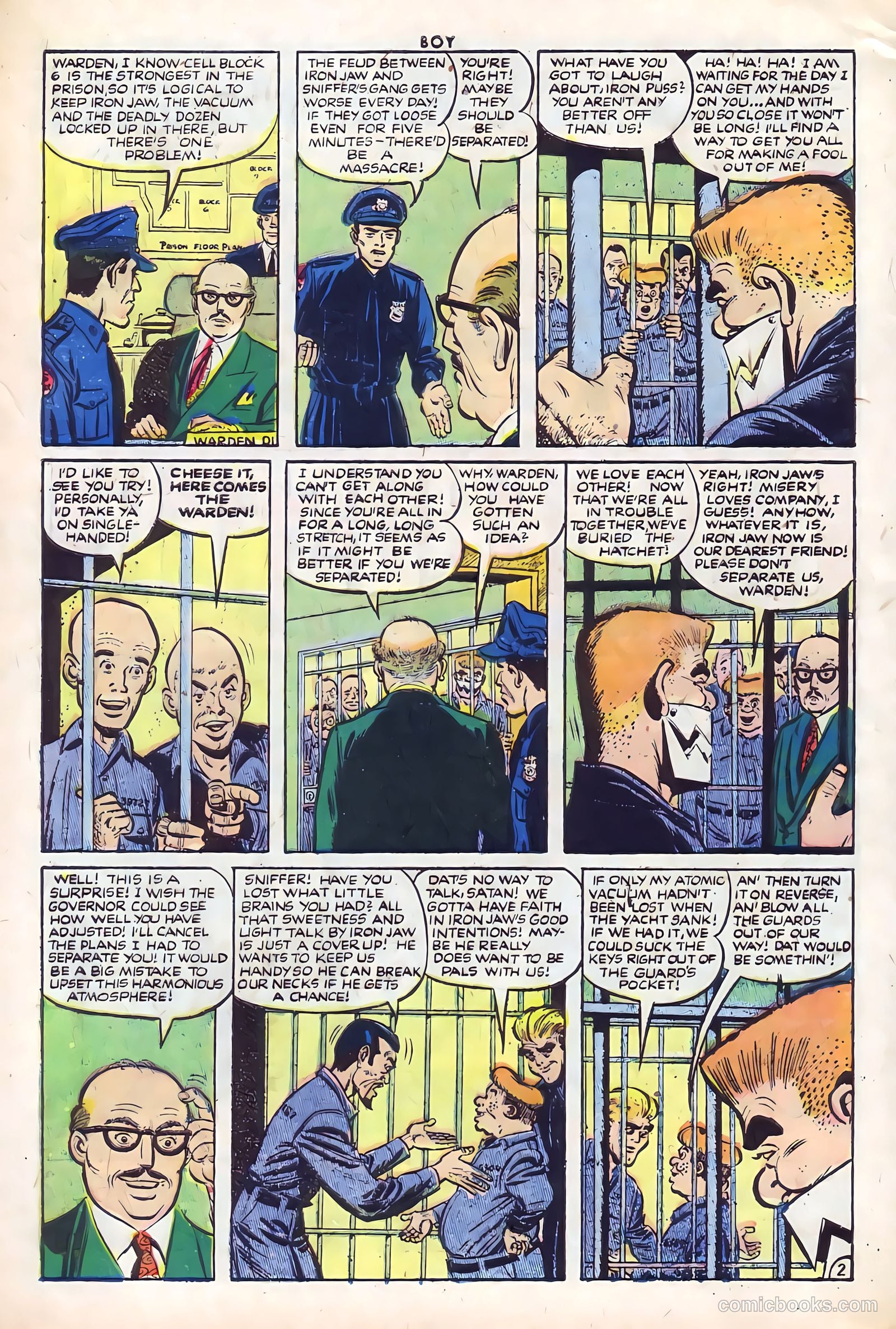 Boy Comics #83 (1950, L. Miller & Son) — page 4 of 36