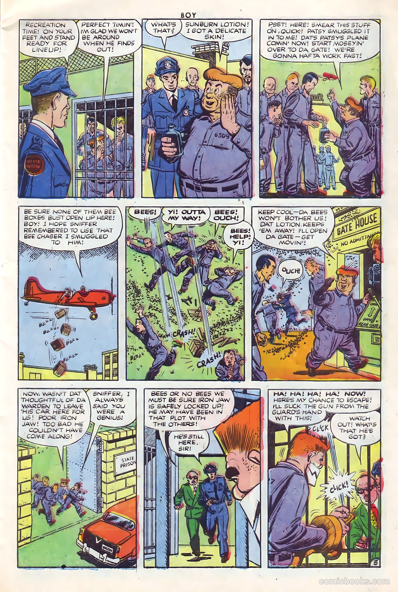 Boy Comics #83 (1950, L. Miller & Son) — page 7 of 36