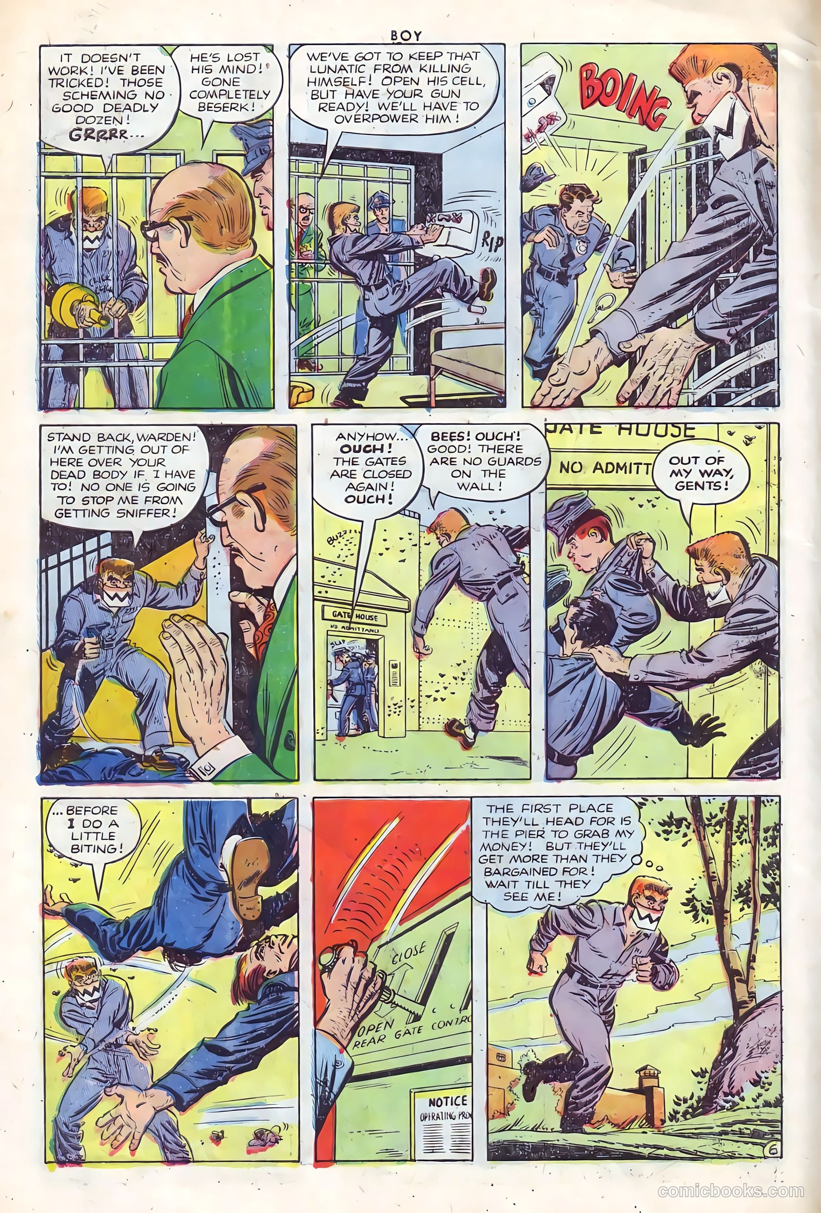 Boy Comics #83 (1950, L. Miller & Son) — page 8 of 36
