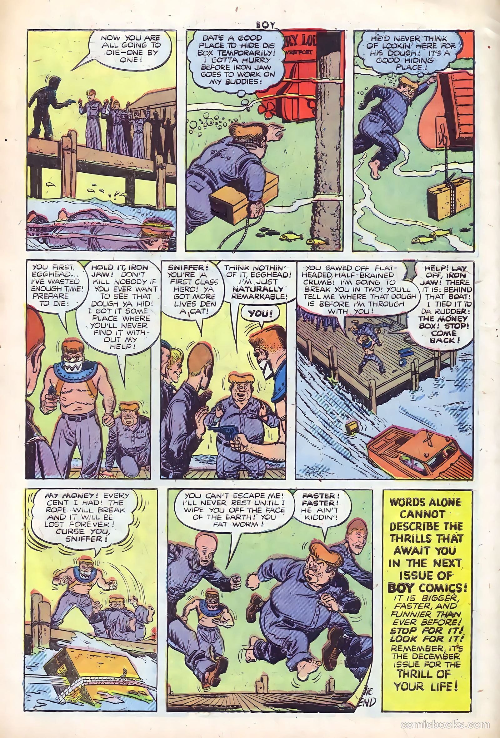 Boy Comics #83 (1950, L. Miller & Son) — page 10 of 36