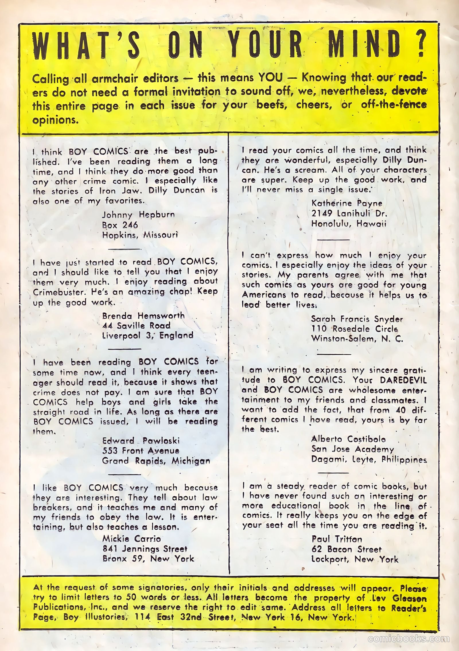 Boy Comics #83 (1950, L. Miller & Son) — page 12 of 36