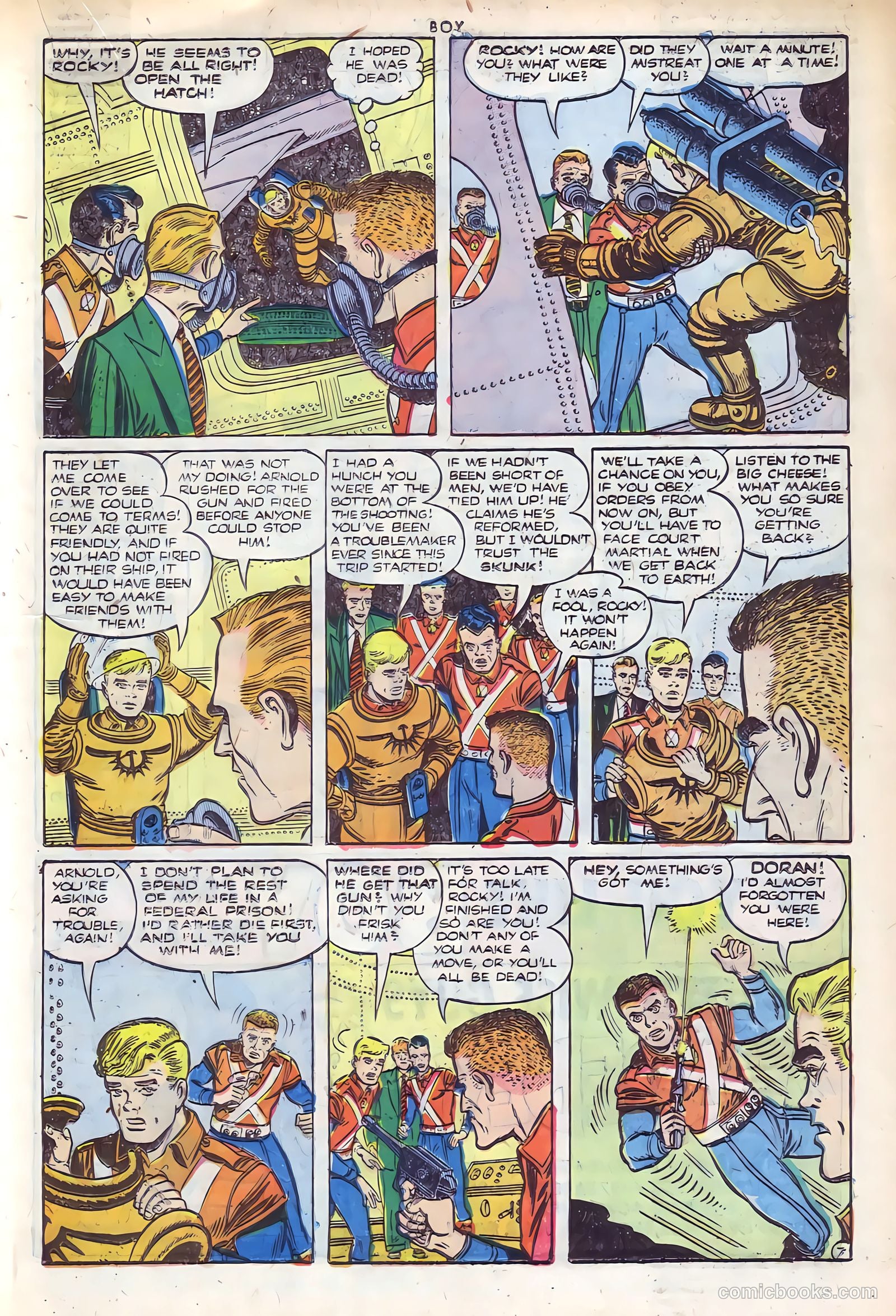 Boy Comics #83 (1950, L. Miller & Son) — page 19 of 36