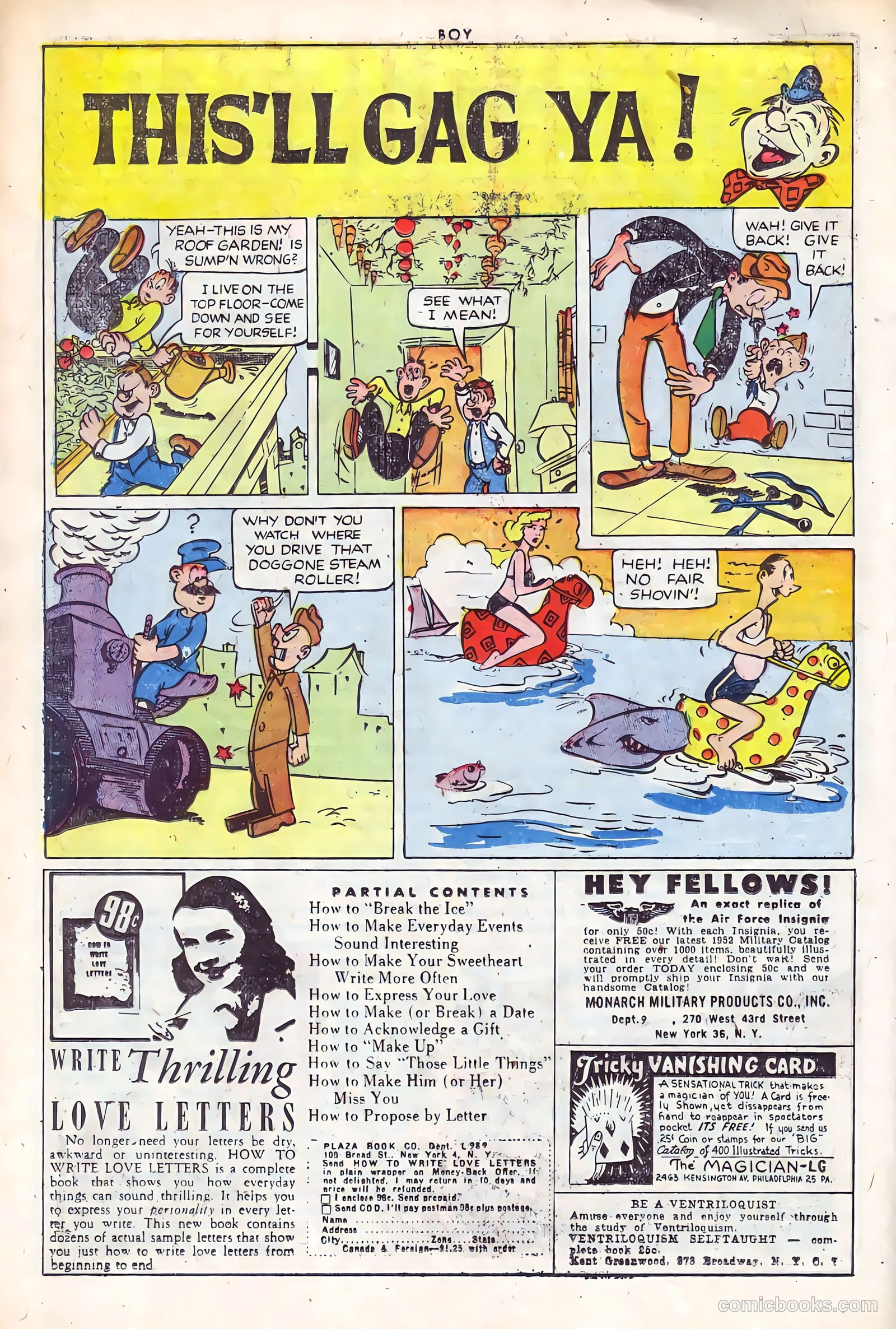 Boy Comics #83 (1950, L. Miller & Son) — page 24 of 36