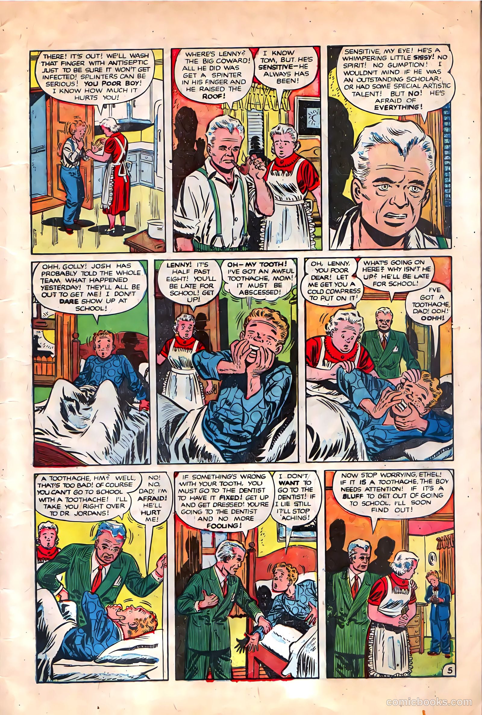 Boy Comics #57 (1950, L. Miller & Son) — page 7 of 48
