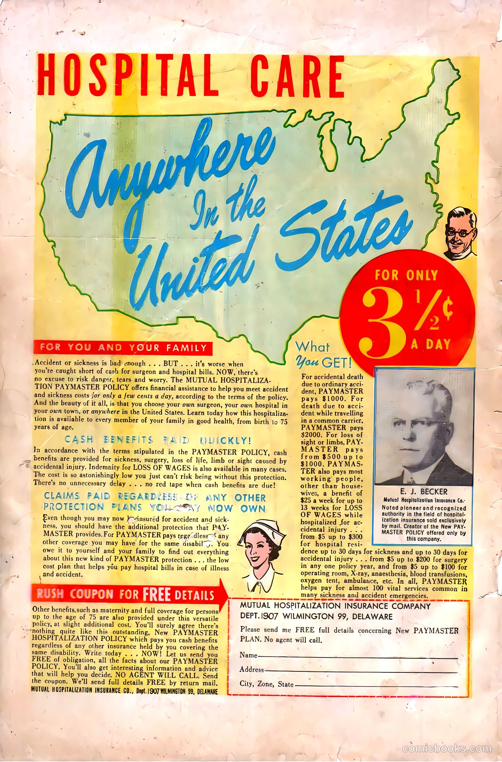 Boy Comics #57 (1950, L. Miller & Son) — page 48 of 48