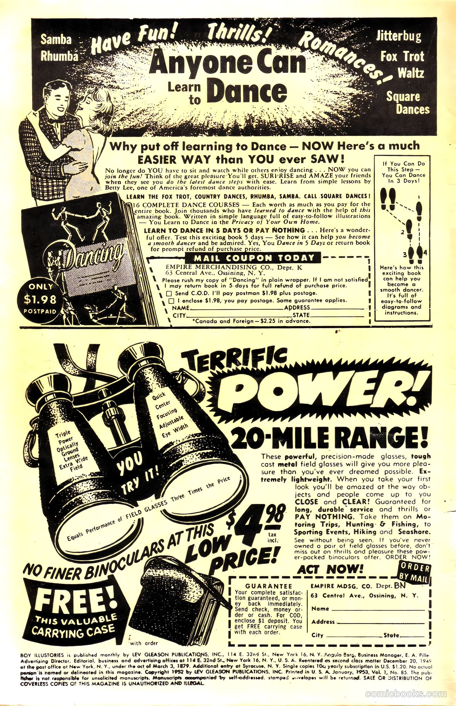Boy Comics #85 (1950, L. Miller & Son) — page 2 of 36
