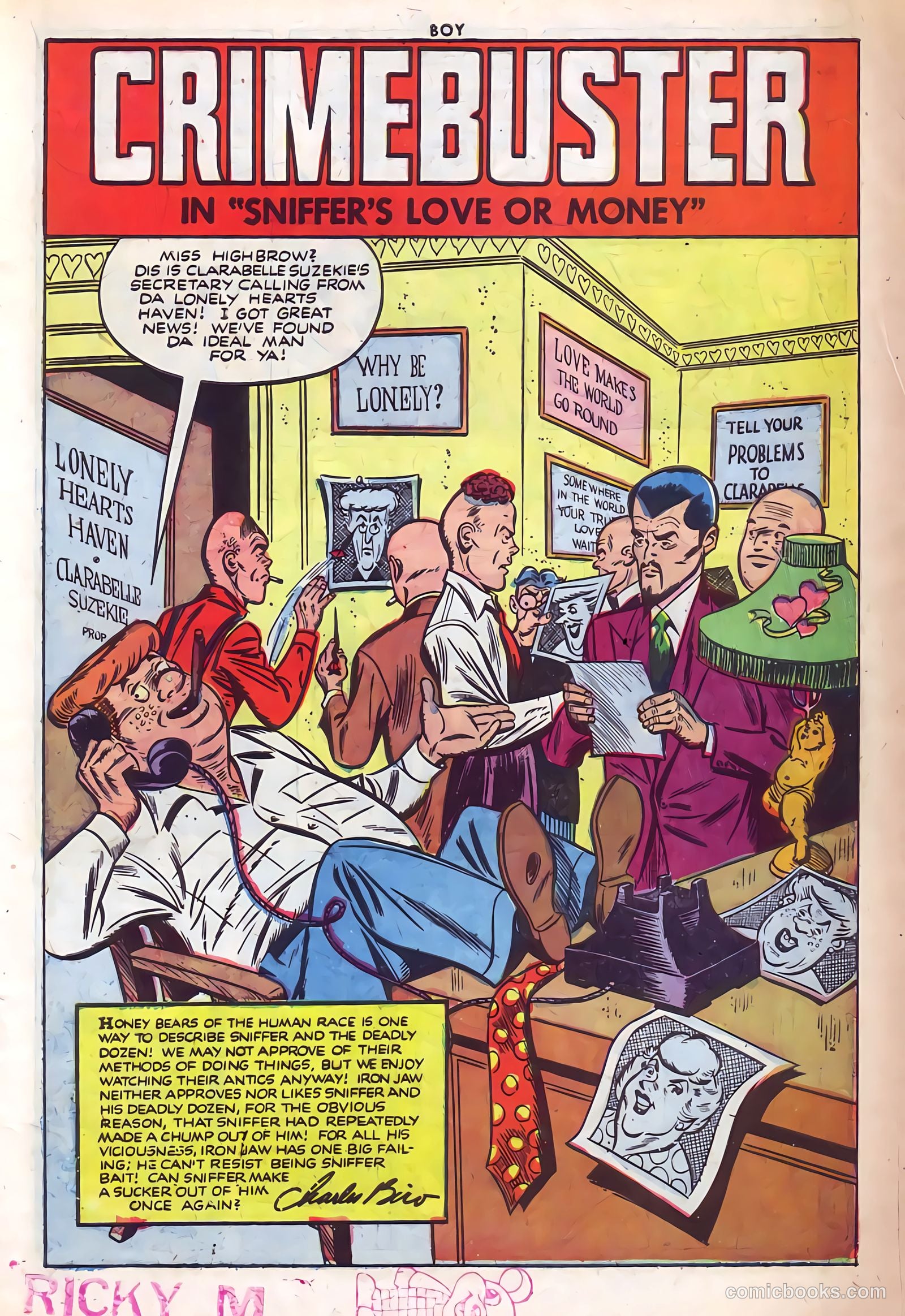 Boy Comics #85 (1950, L. Miller & Son) — page 3 of 36