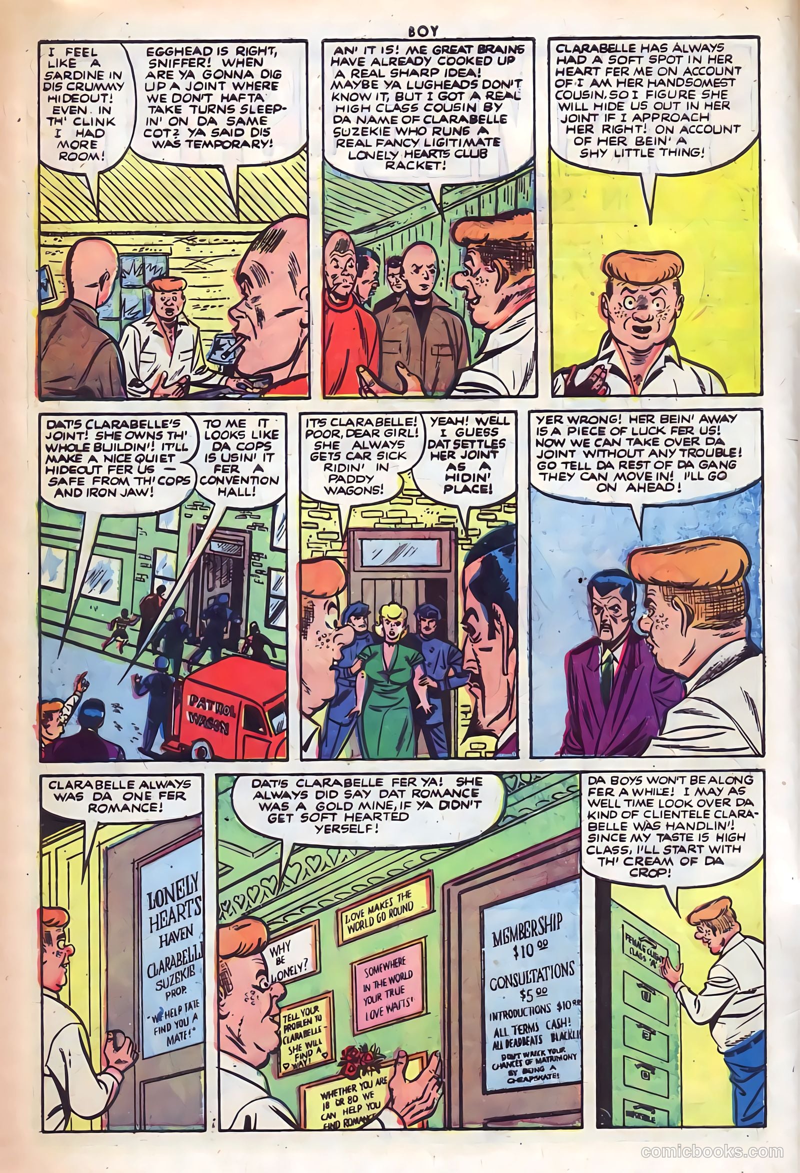 Boy Comics #85 (1950, L. Miller & Son) — page 4 of 36