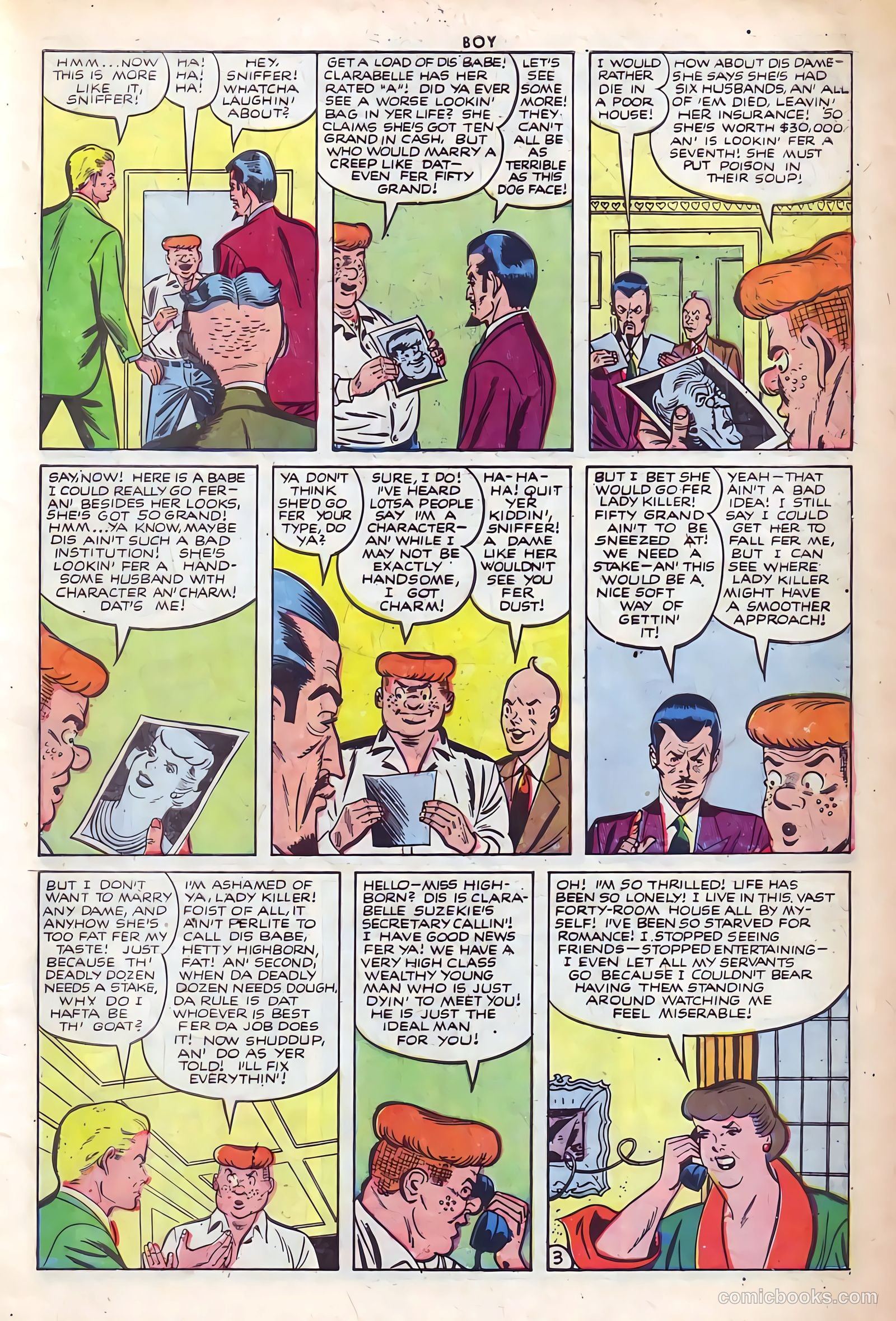 Boy Comics #85 (1950, L. Miller & Son) — page 5 of 36