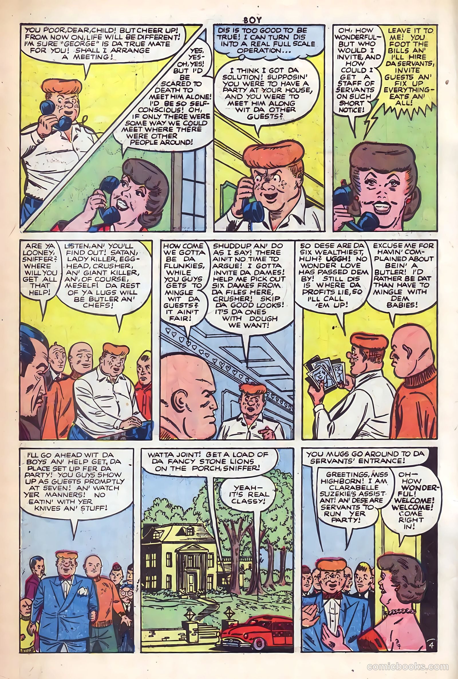 Boy Comics #85 (1950, L. Miller & Son) — page 6 of 36