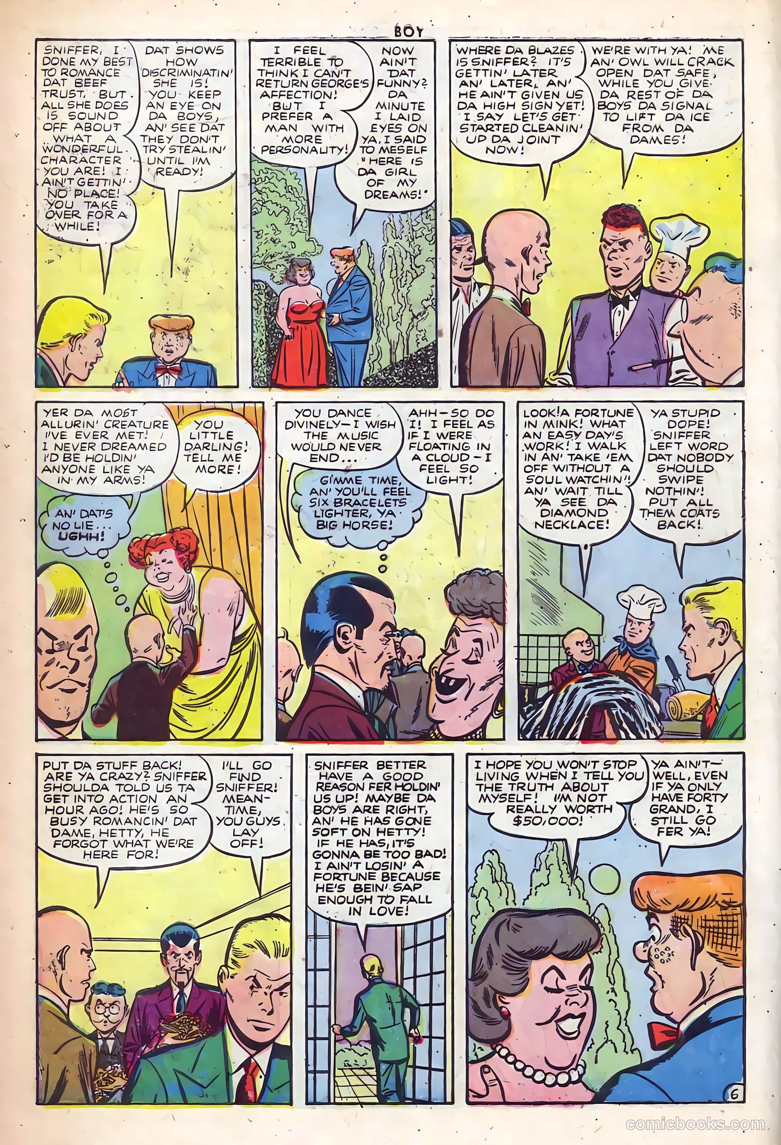 Boy Comics #85 (1950, L. Miller & Son) — page 8 of 36