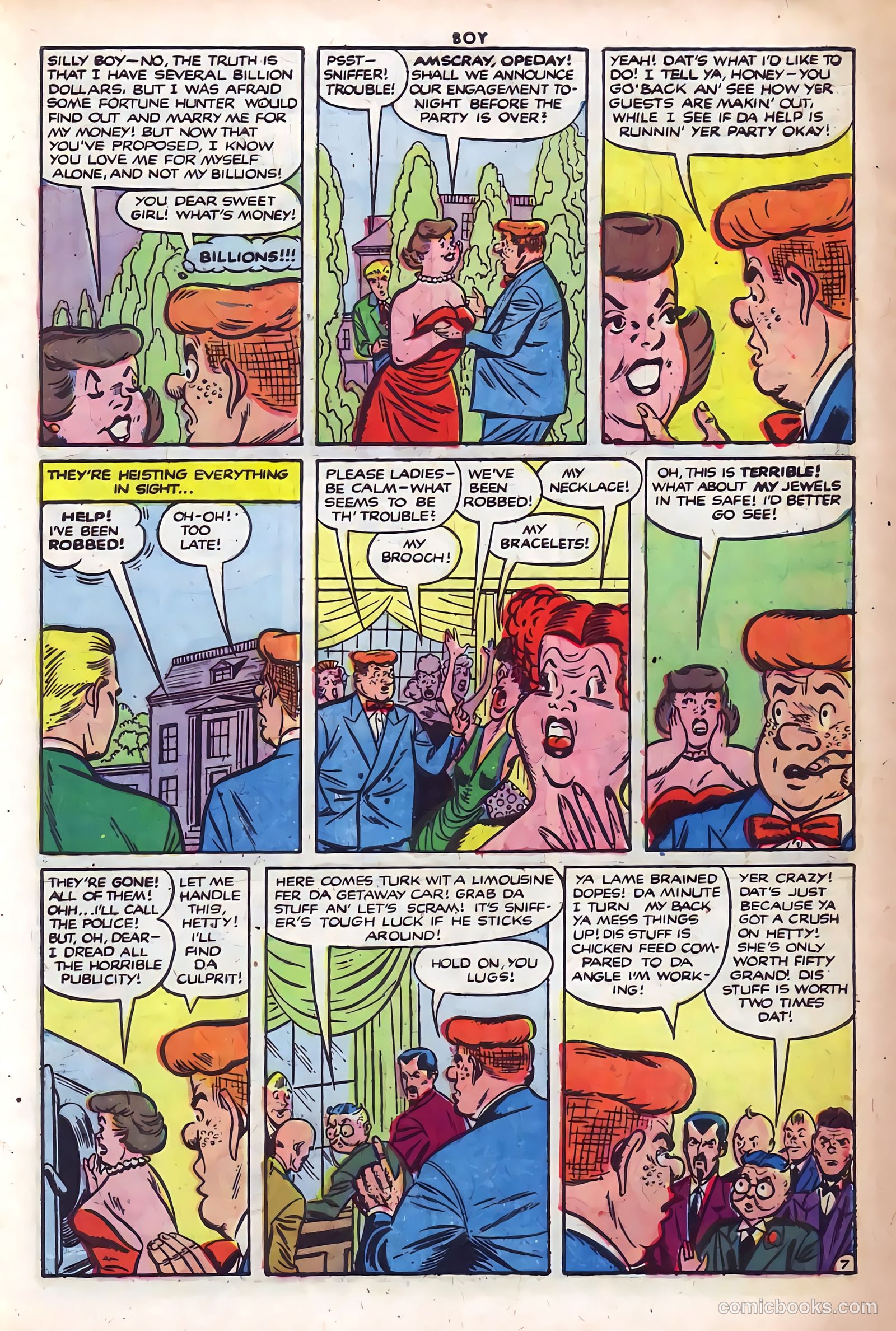 Boy Comics #85 (1950, L. Miller & Son) — page 9 of 36