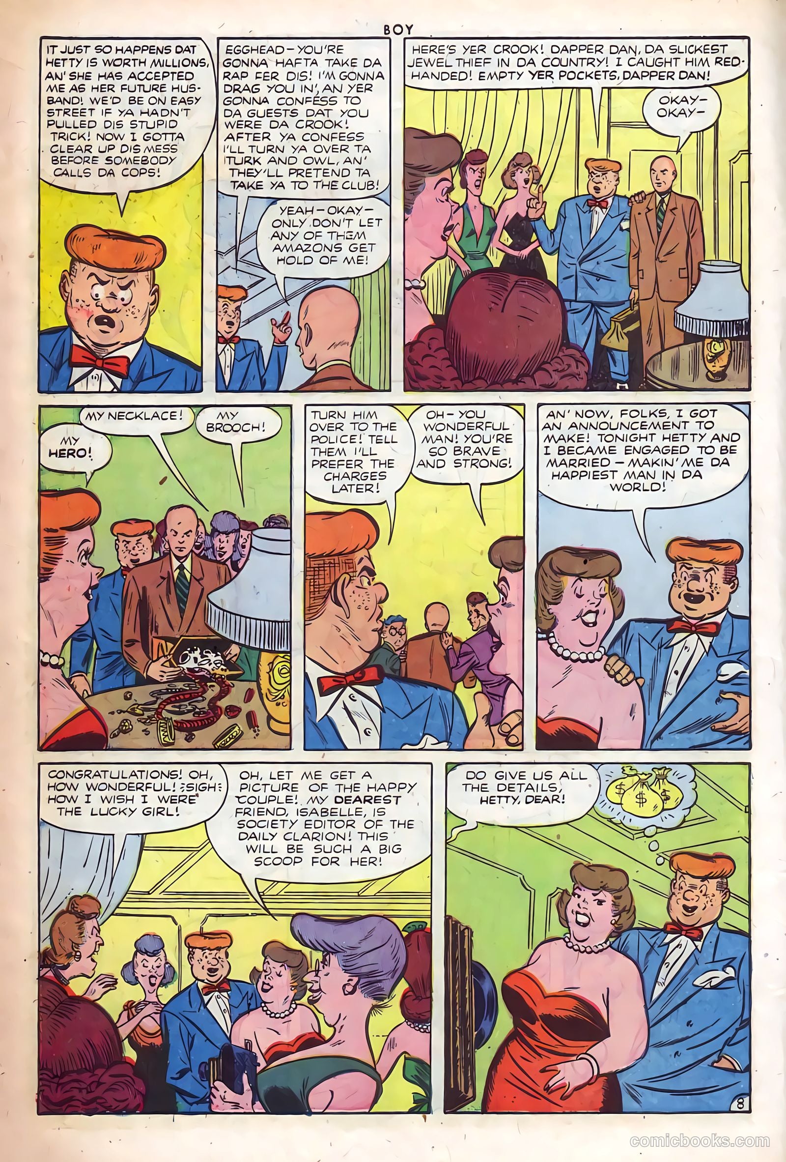 Boy Comics #85 (1950, L. Miller & Son) — page 10 of 36