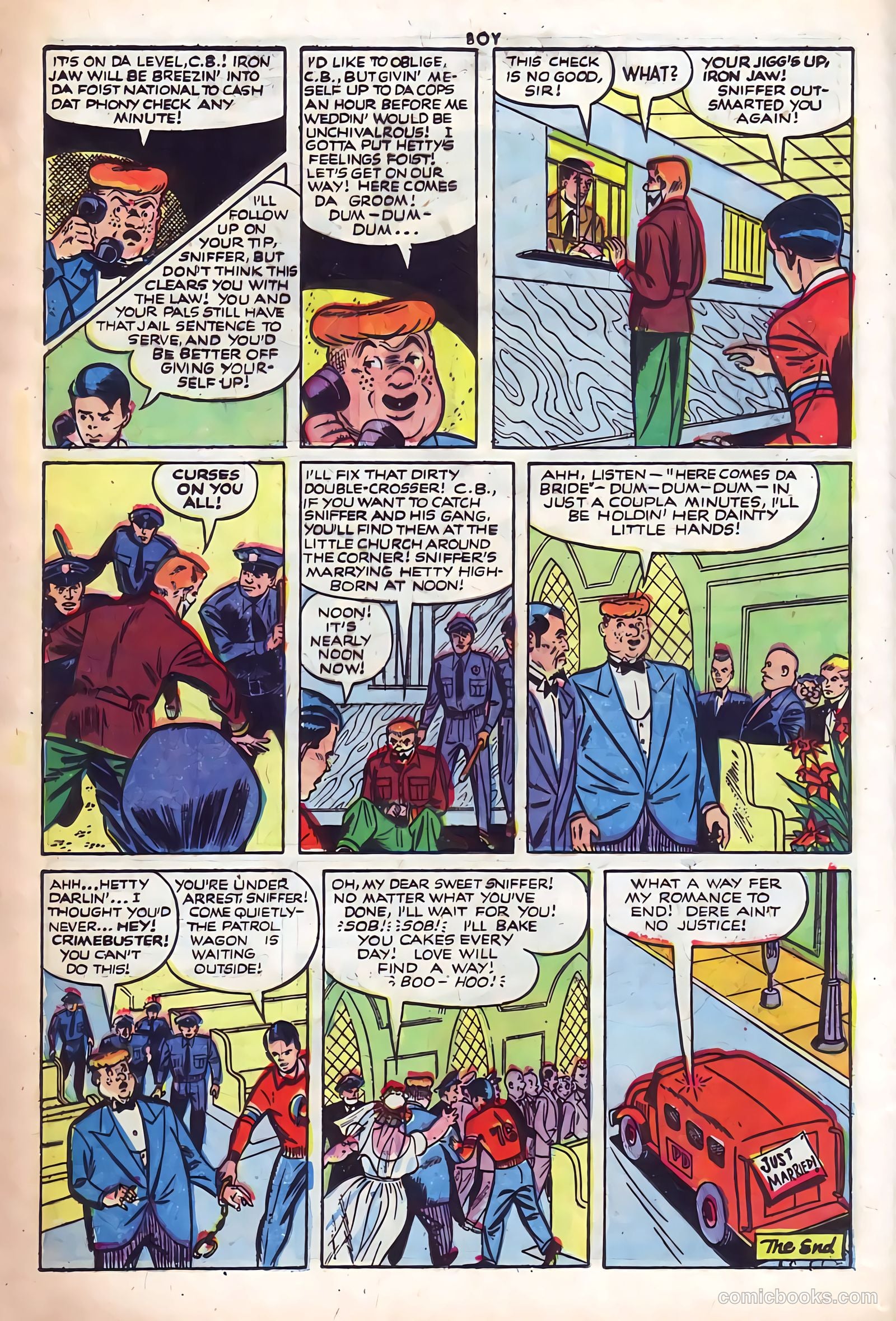 Boy Comics #85 (1950, L. Miller & Son) — page 12 of 36