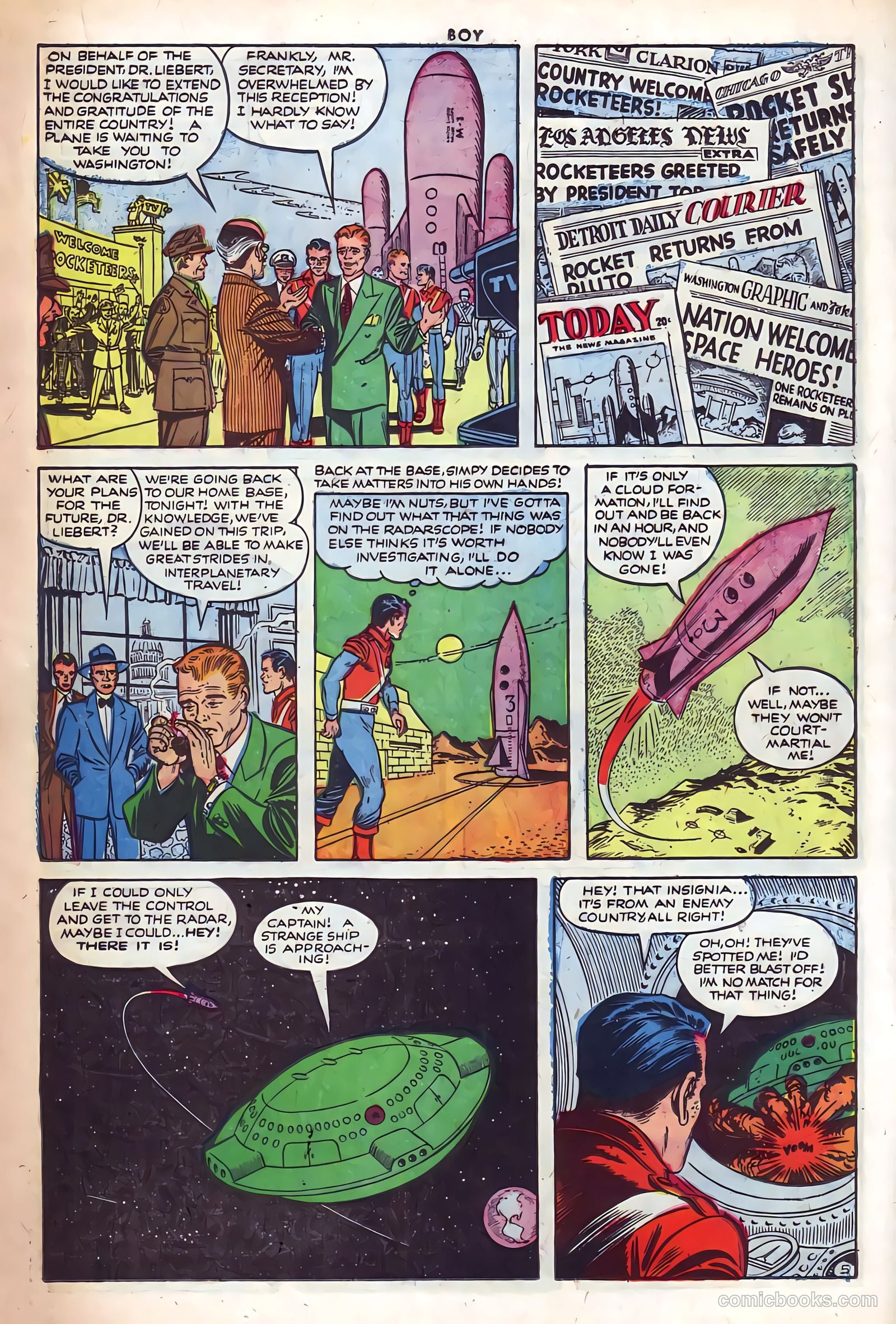 Boy Comics #85 (1950, L. Miller & Son) — page 18 of 36