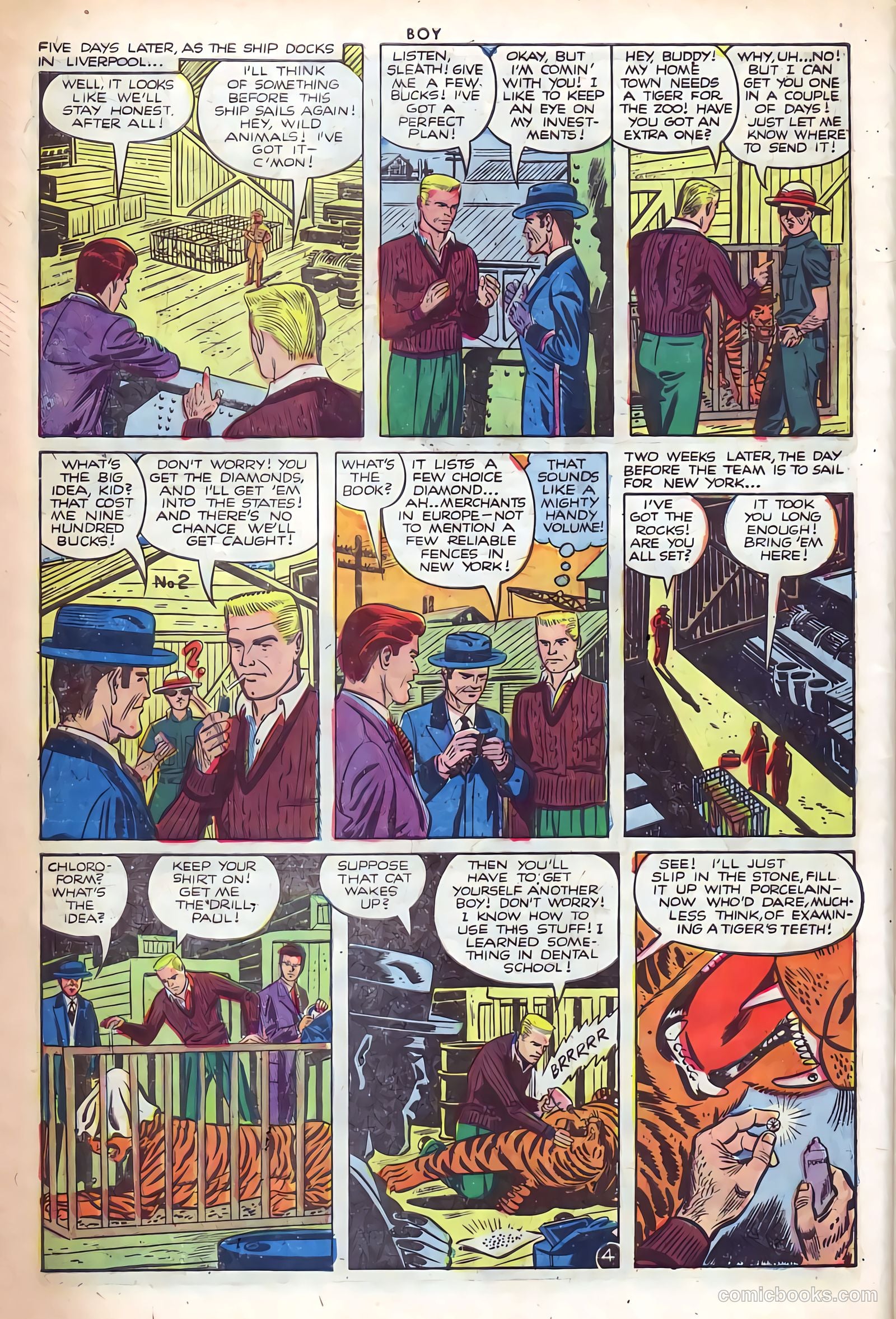 Boy Comics #85 (1950, L. Miller & Son) — page 28 of 36