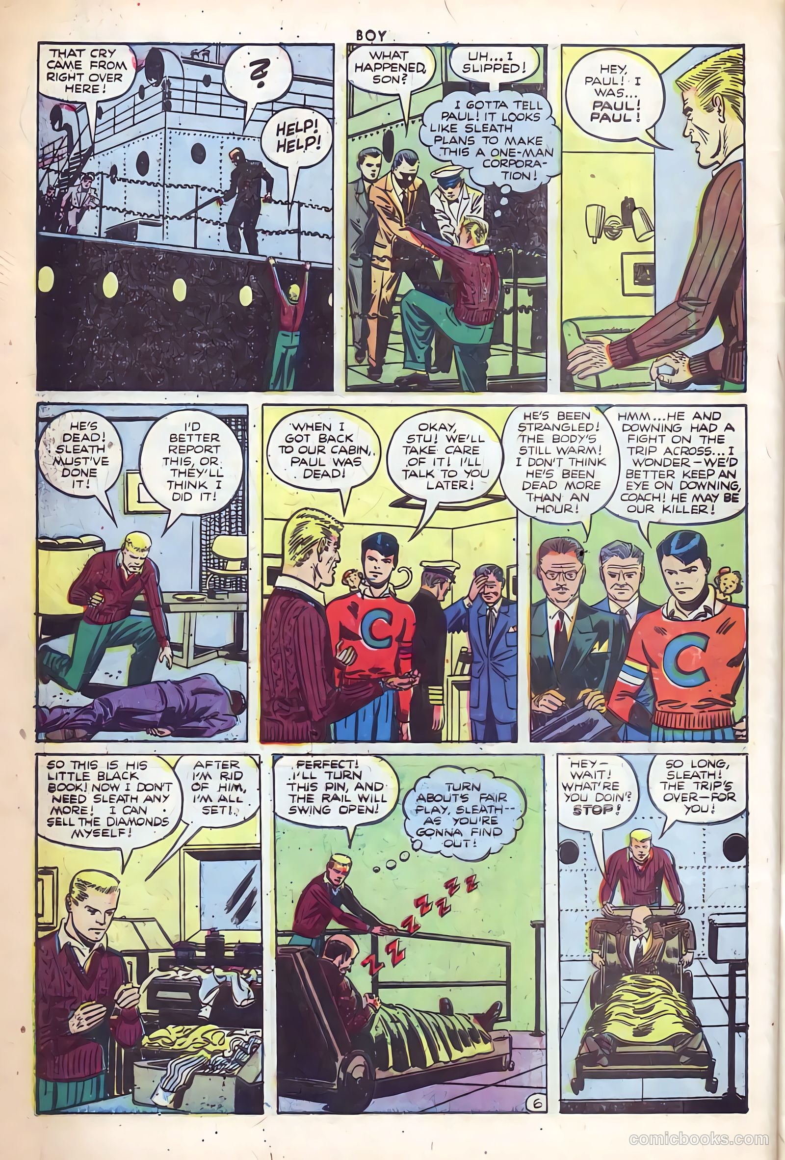 Boy Comics #85 (1950, L. Miller & Son) — page 30 of 36