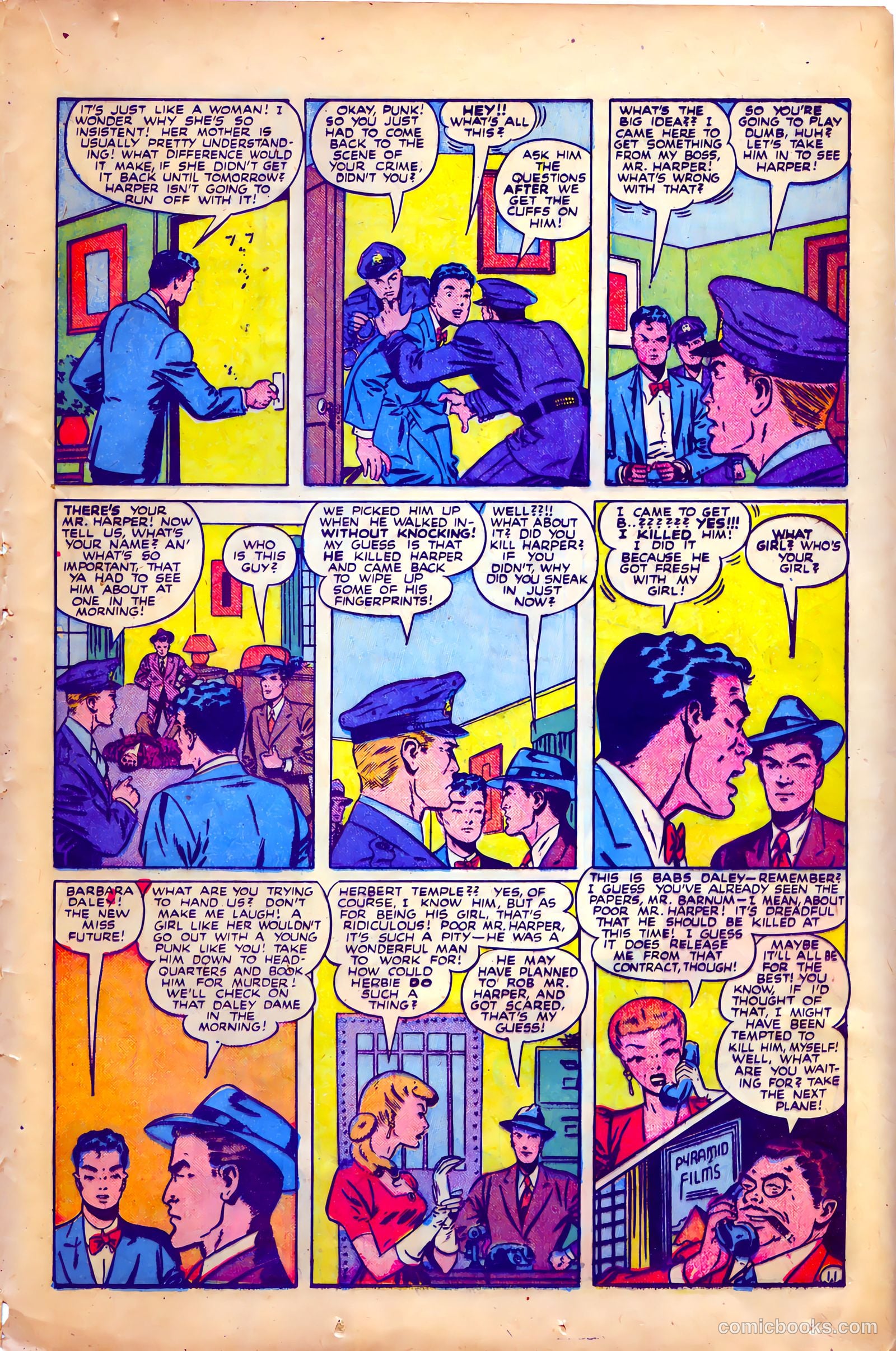 Boy Comics #37 (1950, L. Miller & Son) — page 33 of 52